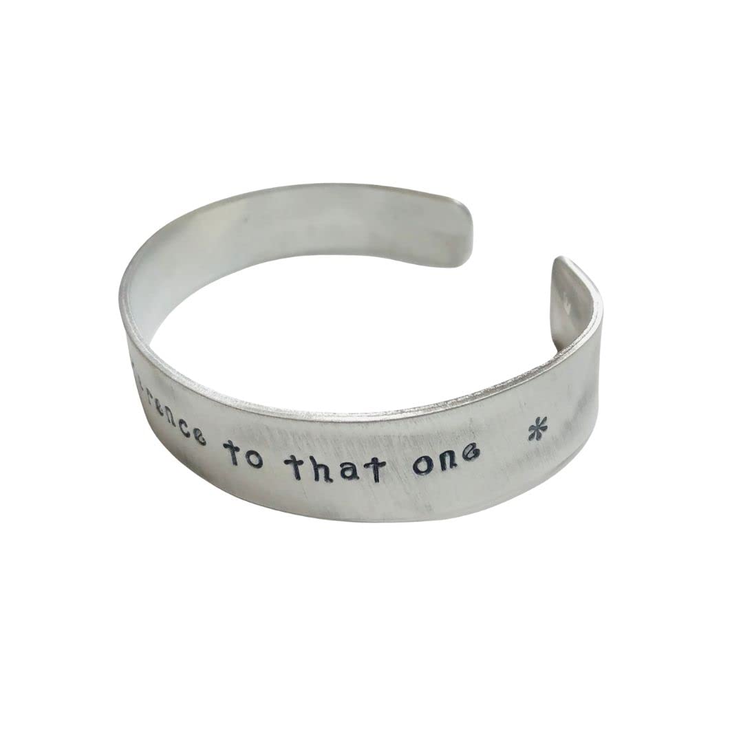 Inspirational 'The Starfish Story' Men's Bracelet - Handstamped Motivational Cuff with Non-Tarnish Aluminum - Perfect Gift for Graduation, Father's Day & Daily Encouragement