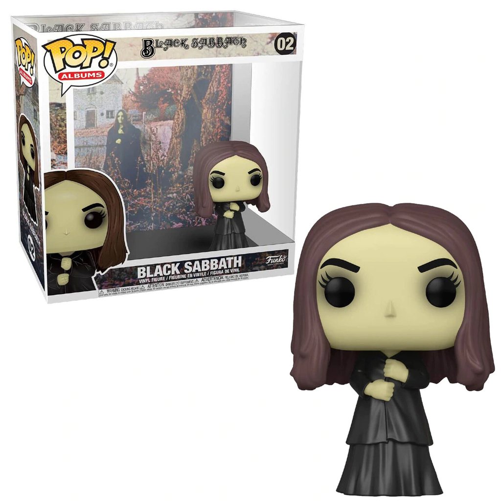 Funko Pop! ALBUMS: Black Sabbath #02 - Collectible Vinyl Figure for Music Fans & Rock Band Merch - Perfect for Home Decor, Office Display & Gift for Black Sabbath Lovers