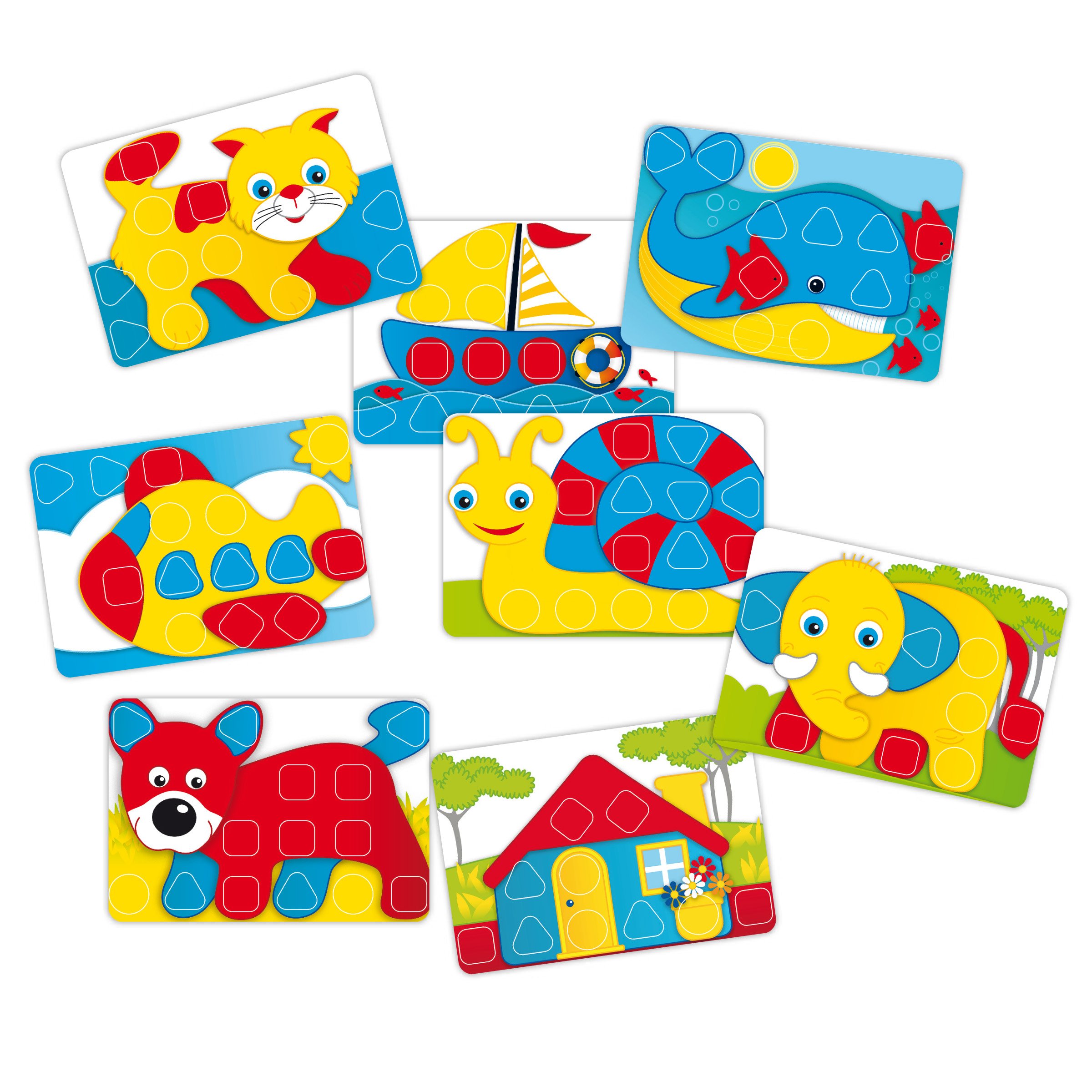 Quercetti Pixel Baby Art Activity Toy - Creative Learning & Sensory Play for Toddlers & Kids - Perfect for Early Childhood Development & Fine Motor Skills Practice - Great for Home, Preschool & Daycare Use