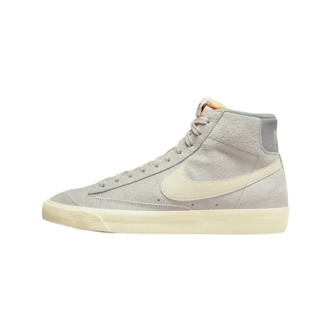 Nike Blazer Mid 77 Premium Vintage Sneakers - Light Bone/Coconut Milk/Medium Grey - Retro Basketball Shoes for Men & Women | Perfect for Casual Wear, Street Style & Vintage Fashion