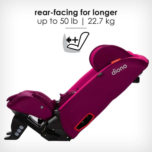 Diono Radian 3 RXT All-in-One Convertible Car Seat for Toddlers & Kids - Safe & Comfortable for Extended Rear-Facing & Forward-Facing Use - Perfect for Travel, Daily Commutes & Family Road Trips