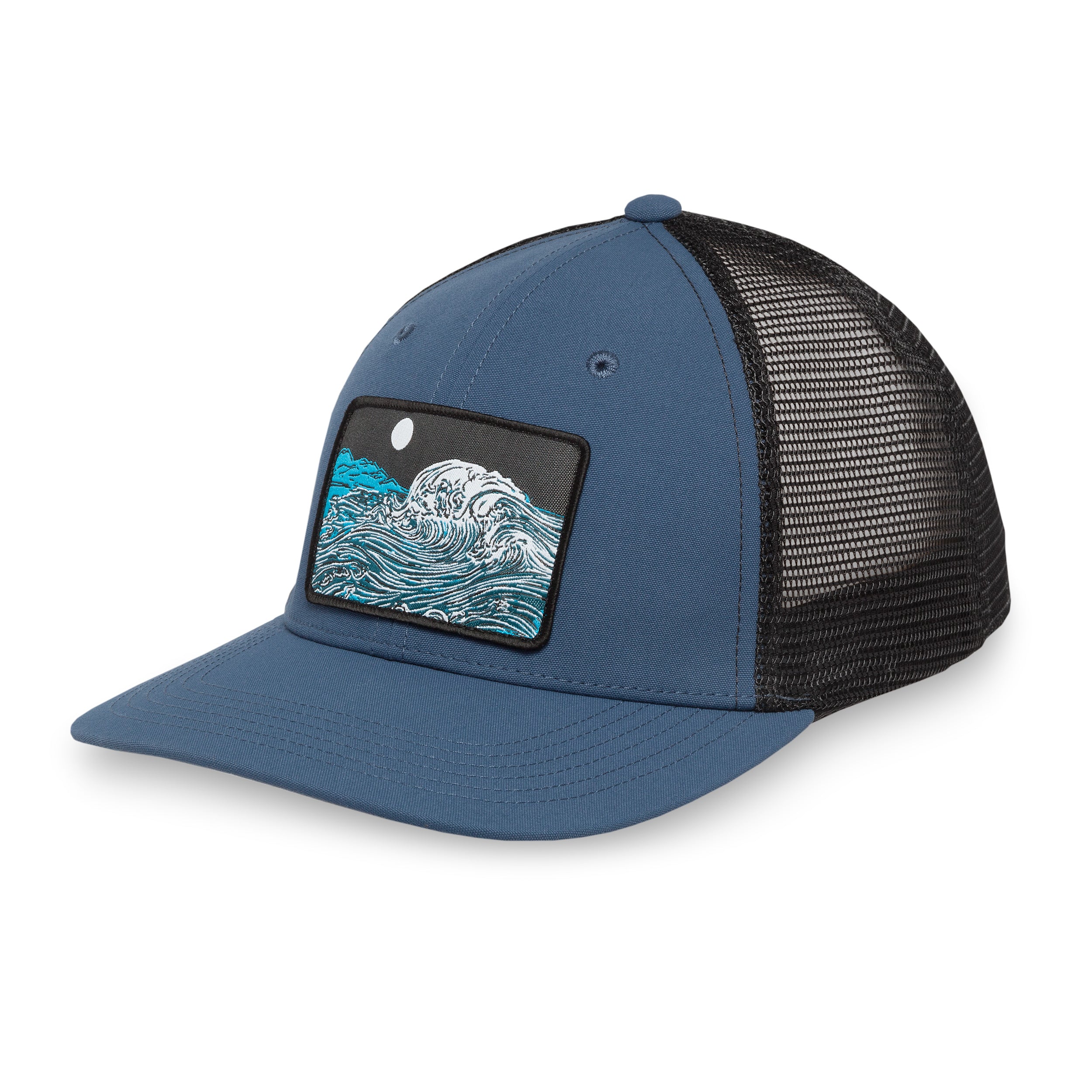 Artist Series Embroidered Patch Trucker Hat - Stylish & Customizable for Outdoor Adventures, Concerts & Casual Wear