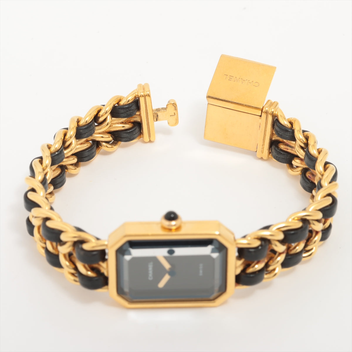 Chanel Premiere Luxury Black Gold Women's Watch - Elegant Dress Watch for Formal Events & Evening Occasions