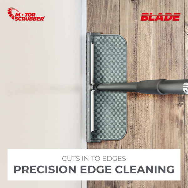 MotorScrubber Blade - The Ultimate Electric Spin Mop System for Floors, Tile & Hardwood - Perfect for Home Cleaning, Kitchen & Bathroom