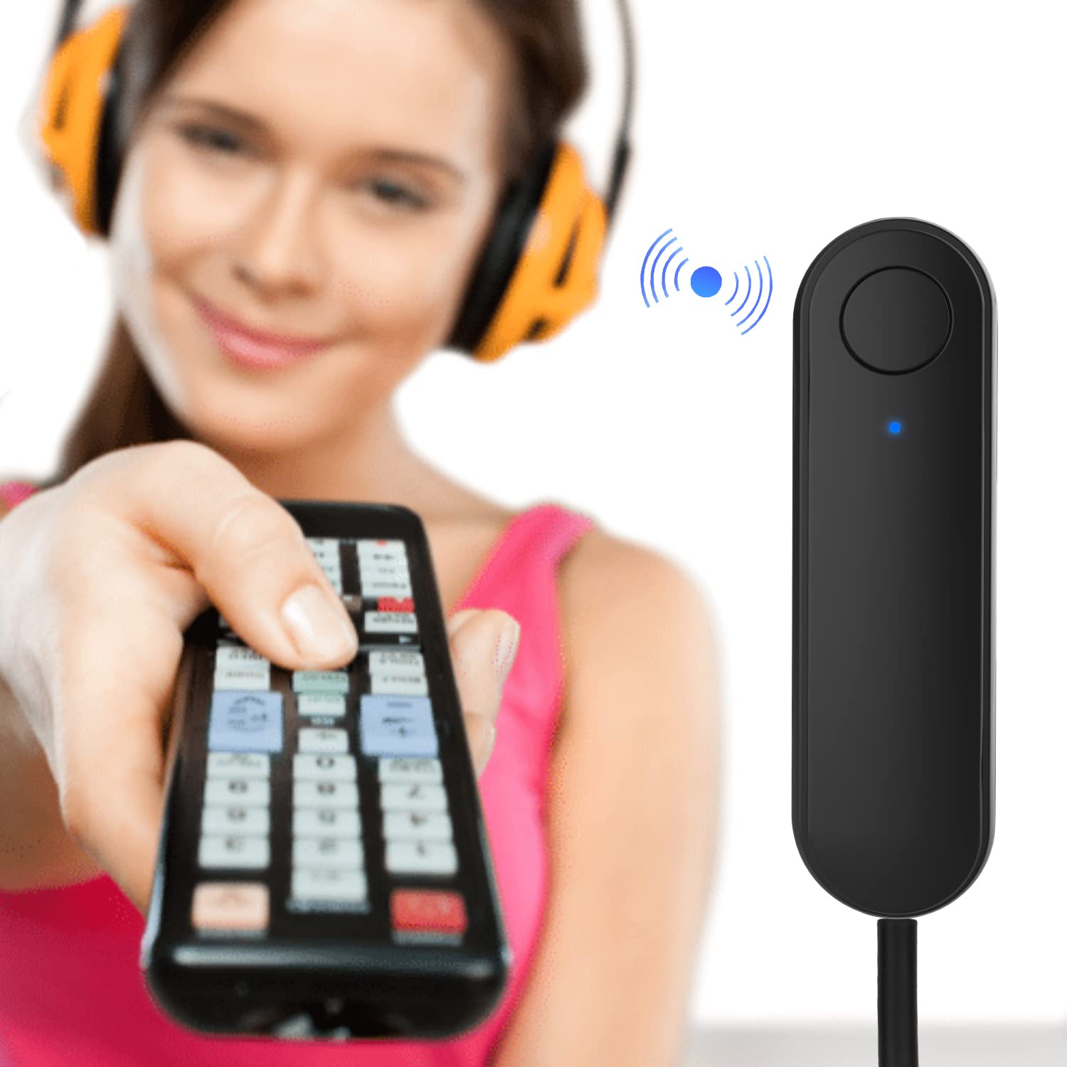Wireless Bluetooth 5.0 Transmitter and Receiver 2-in-1 - 3.5mm AUX Audio Adapter for TV, Car, Home Stereo & Headphones - Hands-Free Calling & HD Sound for Music Streaming, Gaming, and Conference Calls