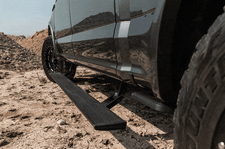 AMP Research 78236-01A PowerStep Xtreme Automatic Running Boards for 2020-2022 Ford F250/F350/F450 Super Duty - Heavy Duty Truck Side Steps for Off-Road & Daily Driving
