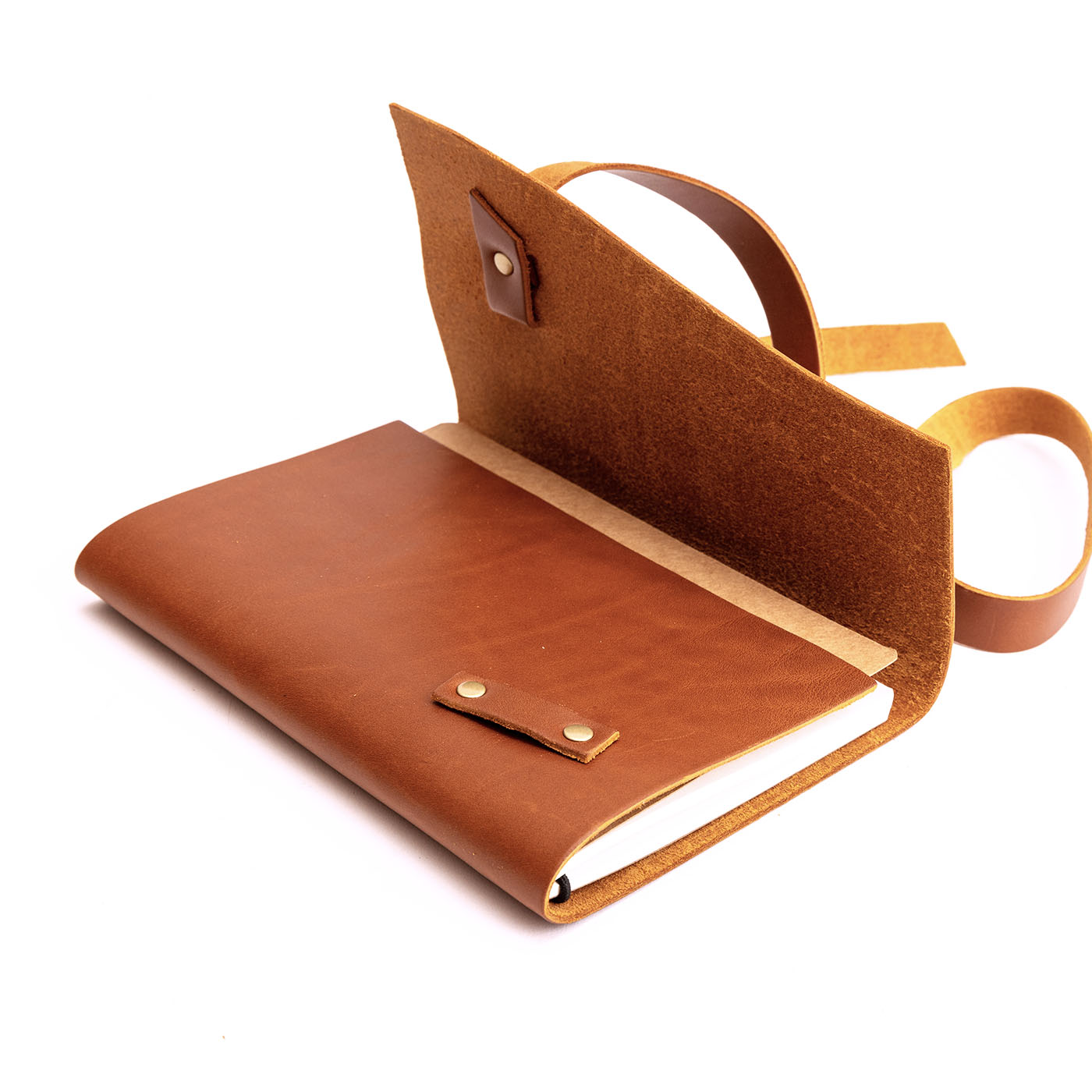 Premium Leather Wrap Journal for Writing & Sketching - Handmade Refillable Notebook, Perfect for Travel, Work & Creative Projects