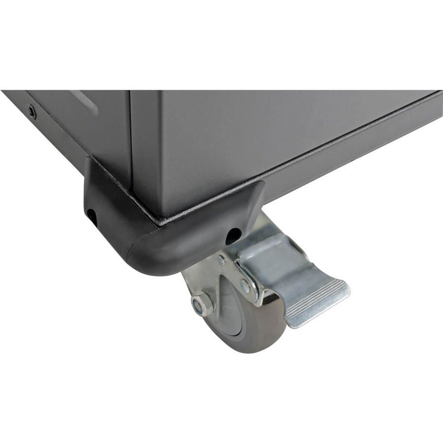 Tripp Lite 27 Device AC Charging Cart - Mobile Charging Station for Schools & Offices - Fast USB Charging for Tablets, Laptops & Phones - Perfect for Classrooms, Libraries & Workplaces