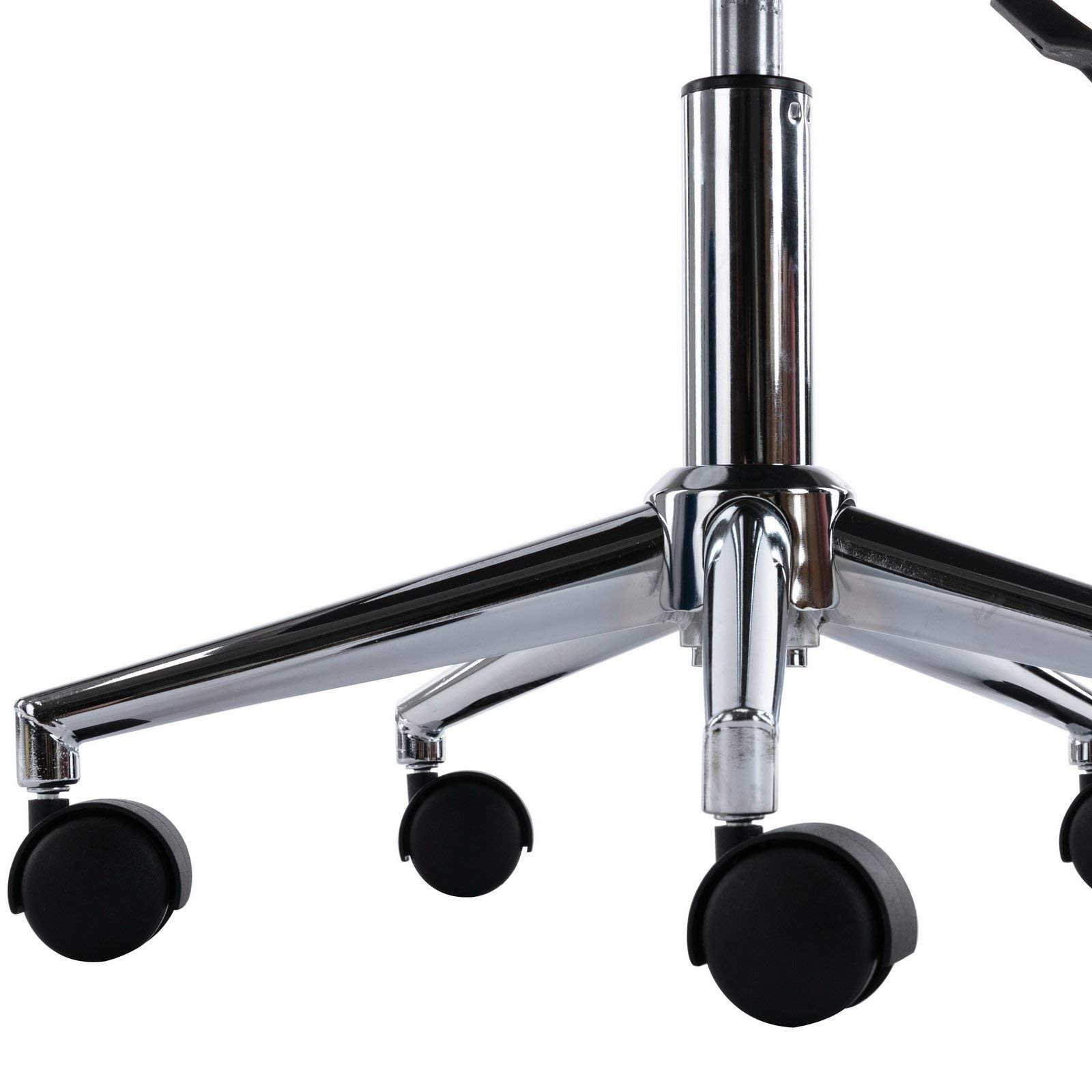 Wahson Grey Velvet Office Chair with Wheels - Swivel Task Chair for Home Office, Vanity Desk & Study - Ergonomic Rolling Computer Chair for Work & Gaming