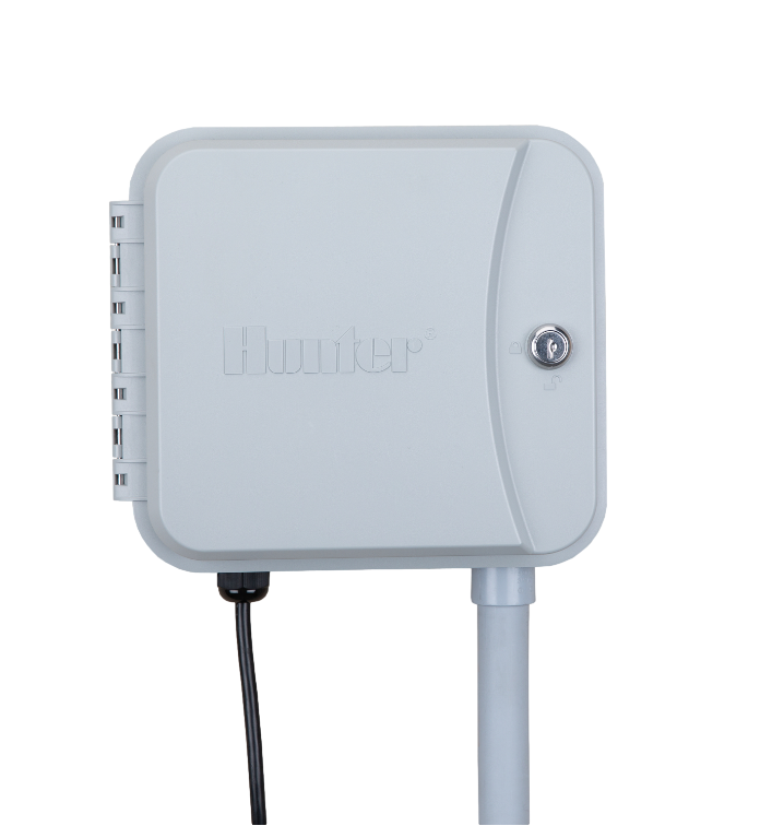 Hunter P2C400 Pro C 4-Station Outdoor Sprinkler System Controller - Smart Irrigation for Lawns, Gardens & Landscaping