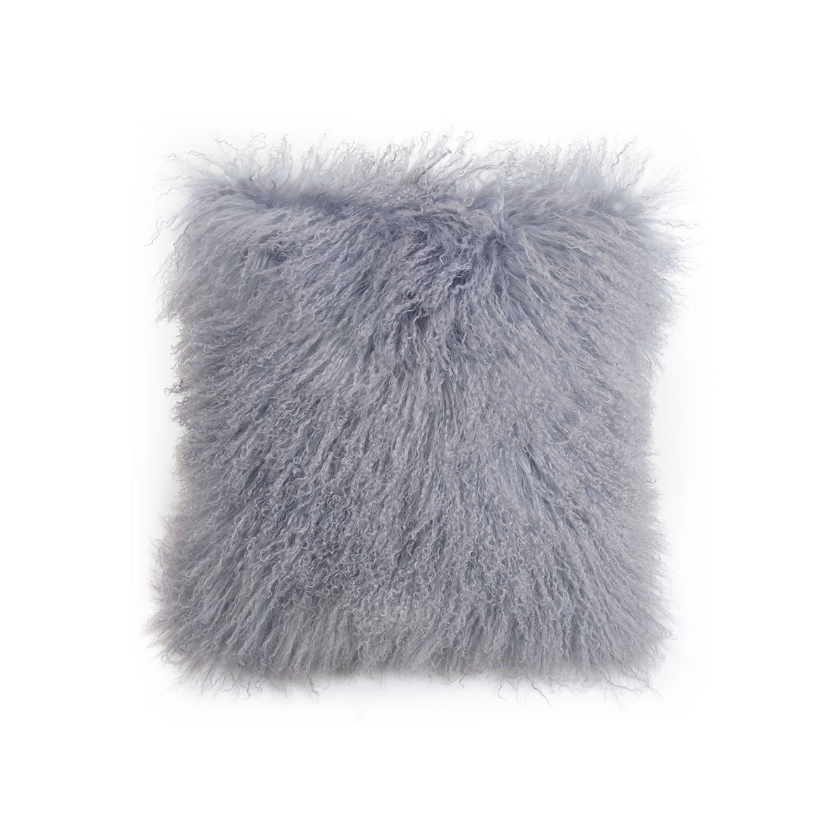 Luxury Square Tibetan Lamb Pillow - Soft Velvet Cover for Sofa, Bed & Home Decor - Cozy Throw Pillow for Living Room, Nursery & Office
