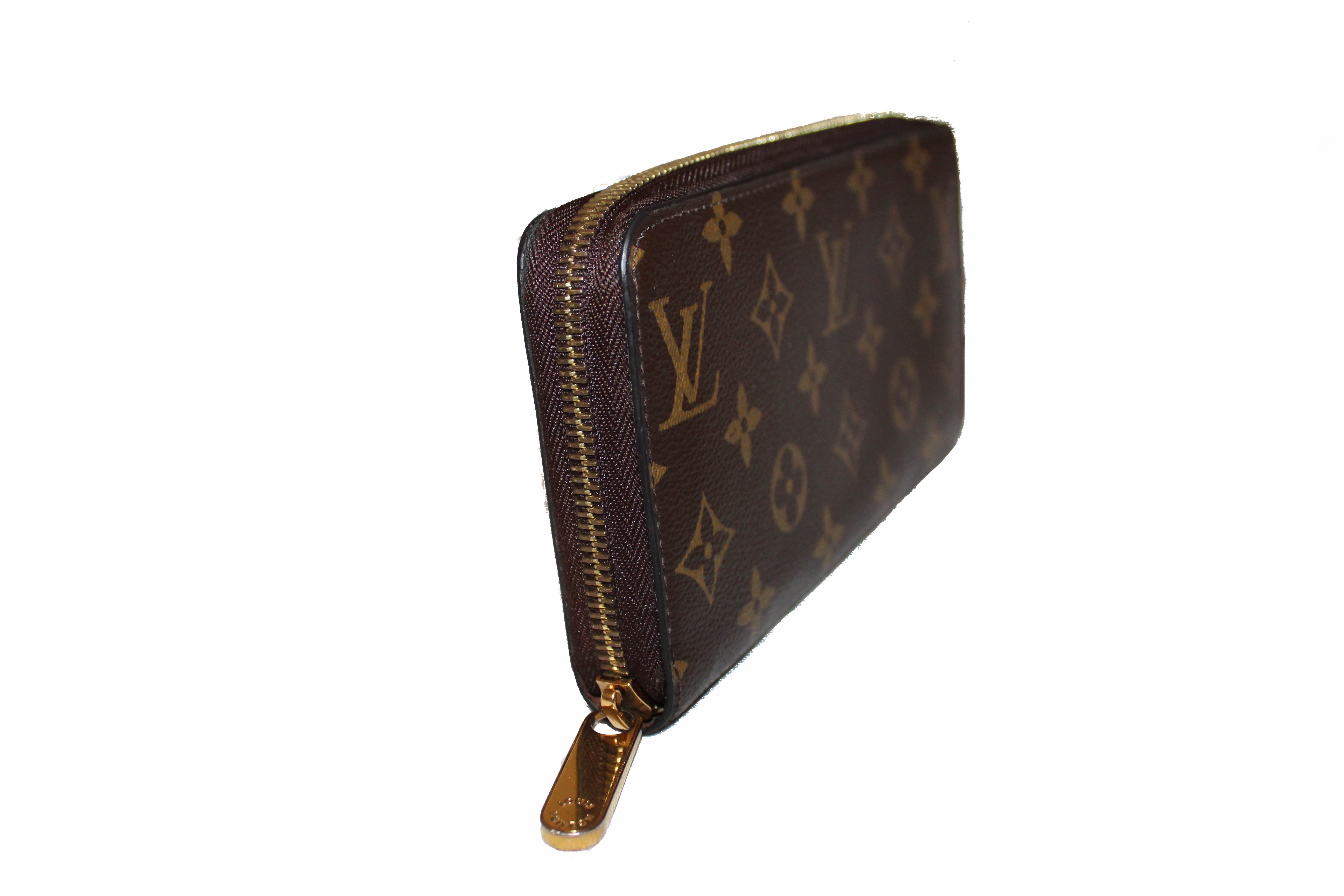 Authentic Louis Vuitton Monogram Zippy Wallet - Genuine Leather Luxury Women's Wallet for Everyday Use & Travel Accessories