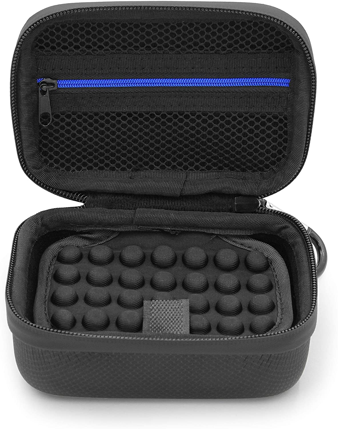 CASEMATIX Shockproof Hard Drive Case for Western Digital WD My Passport Go & Black P50 SSD - Compact 4.75 x 3.0 Inch Protective Storage Pouch - Perfect for Travel, Office & Data Backup Organization