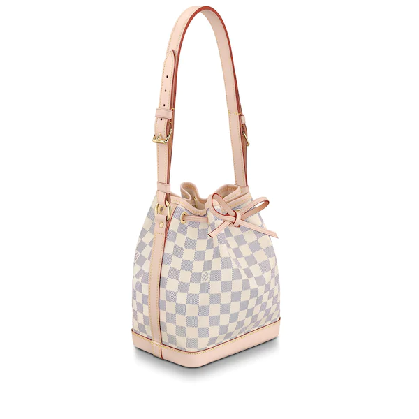 Authentic Louis Vuitton Noe BB Crossbody Bag in Damier Azur Canvas - Perfect for Everyday Use, Travel & Fashion Accessories