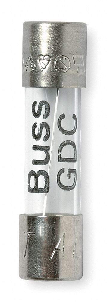Bussmann GDC-630MA Fuse (50 Pack) - High-Quality Electrical Protection for Home Appliances, HVAC Systems & Industrial Equipment
