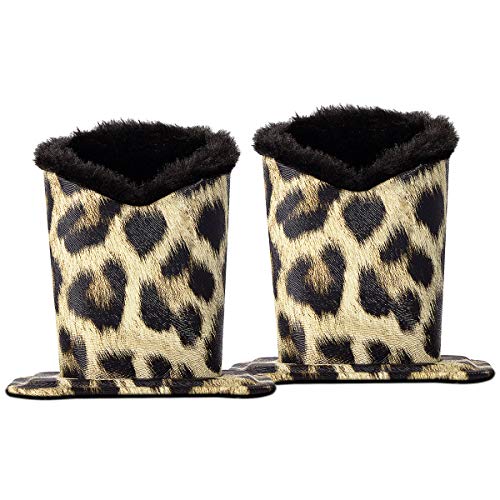 2 Pcs Yellow Leopard