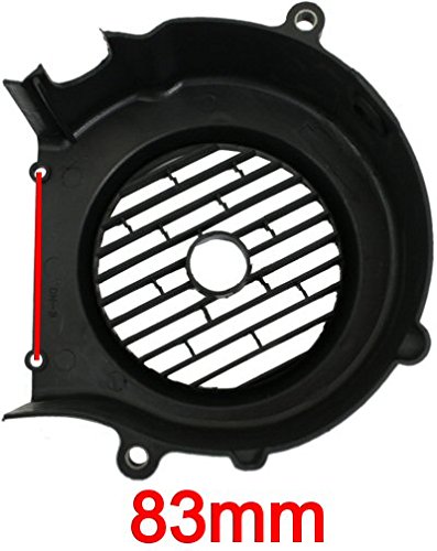 GY6 Fan Cover - Non Emissions Replacement Part for Scooters & ATVs - Durable Engine Protection for Outdoor Riding & Off-Road Adventures