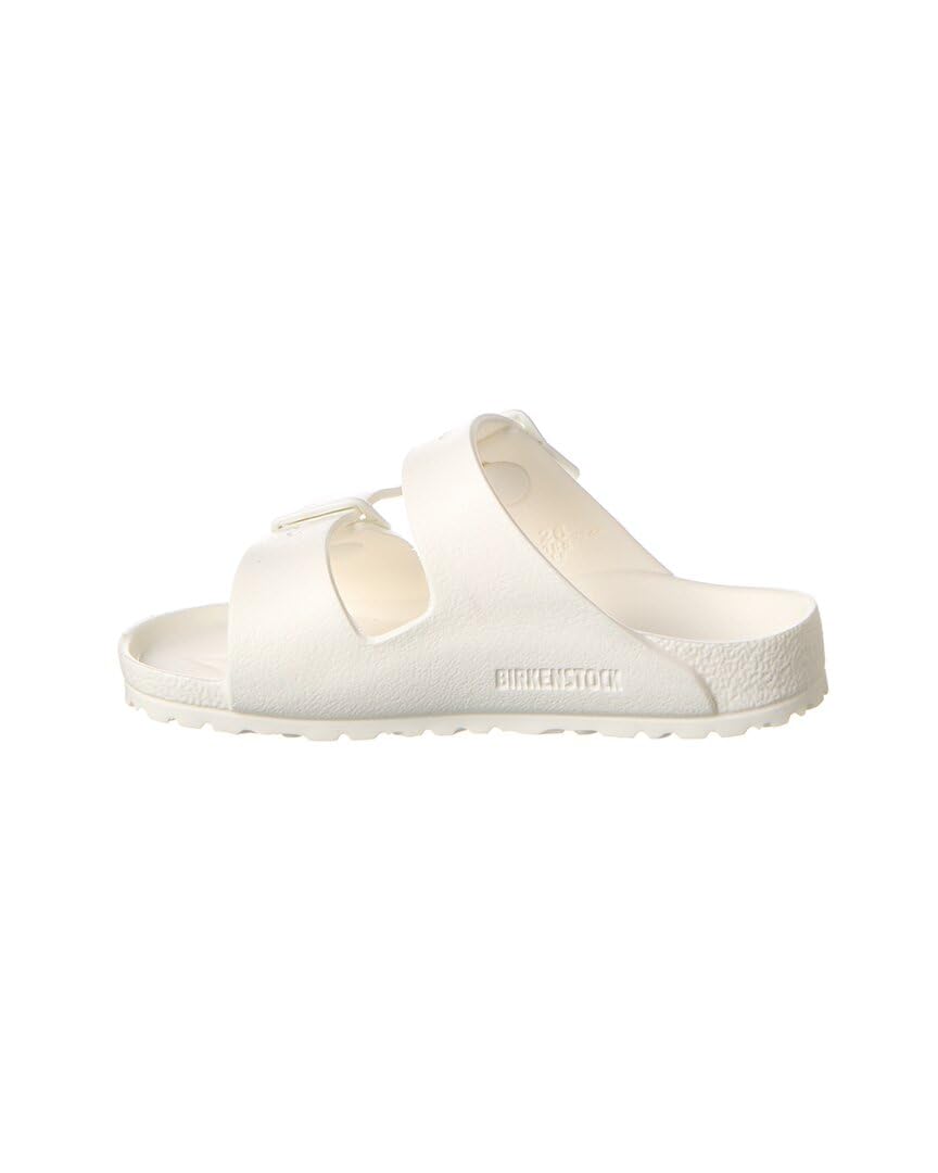 Birkenstock Arizona Kids Sandals - White Eva - Size 28 | Comfortable & Durable Footwear for Boys & Girls - Perfect for School, Beach & Outdoor Play