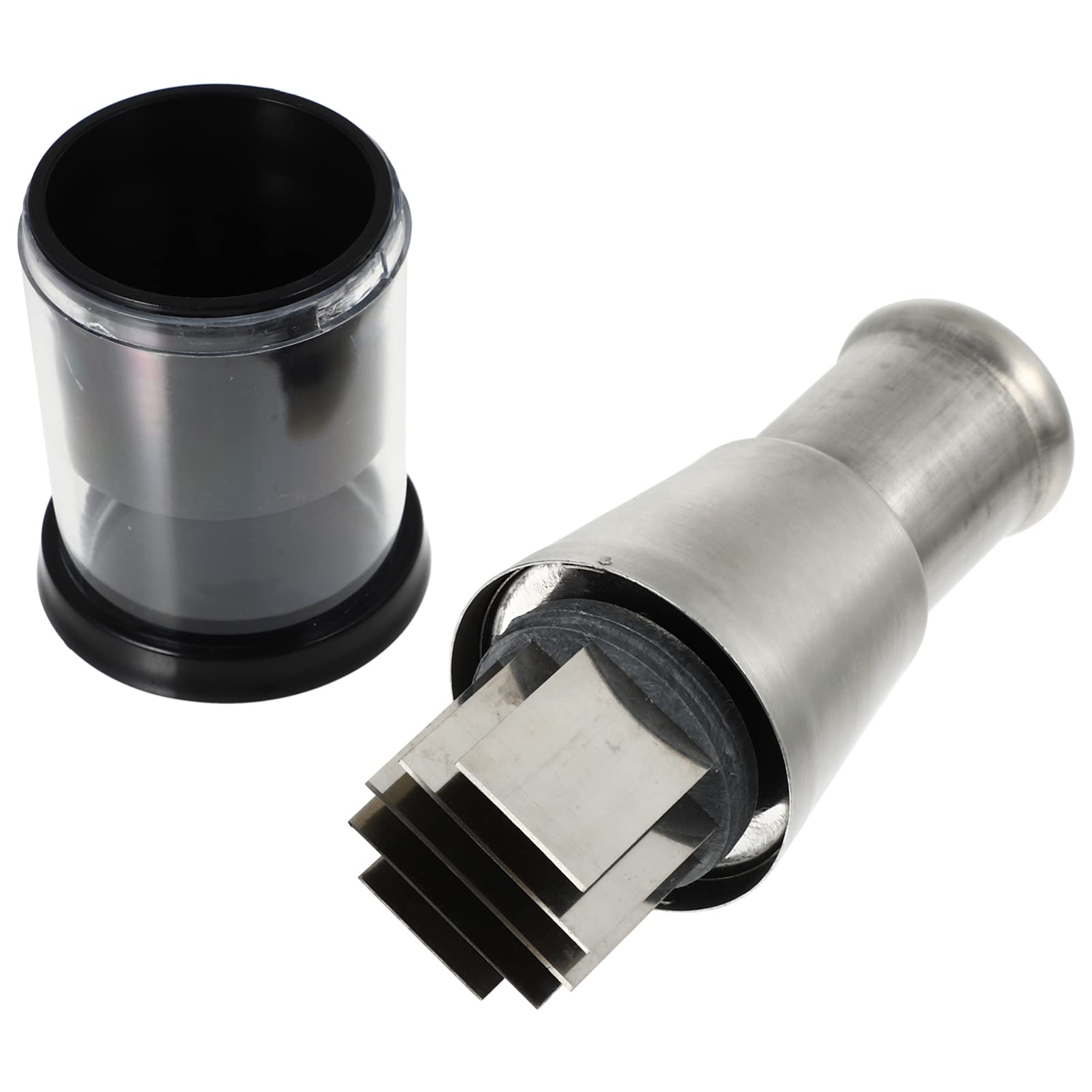 **Hemoton Stainless Steel Manual Food Chopper - Mini Hand Grinder for Vegetables, Onion, Garlic & Salad - Durable Kitchen Gadget for Easy Meal Prep & Cooking**    *(Perfect for Chopping Veggies, Making Salsa, Guacamole & More!)*