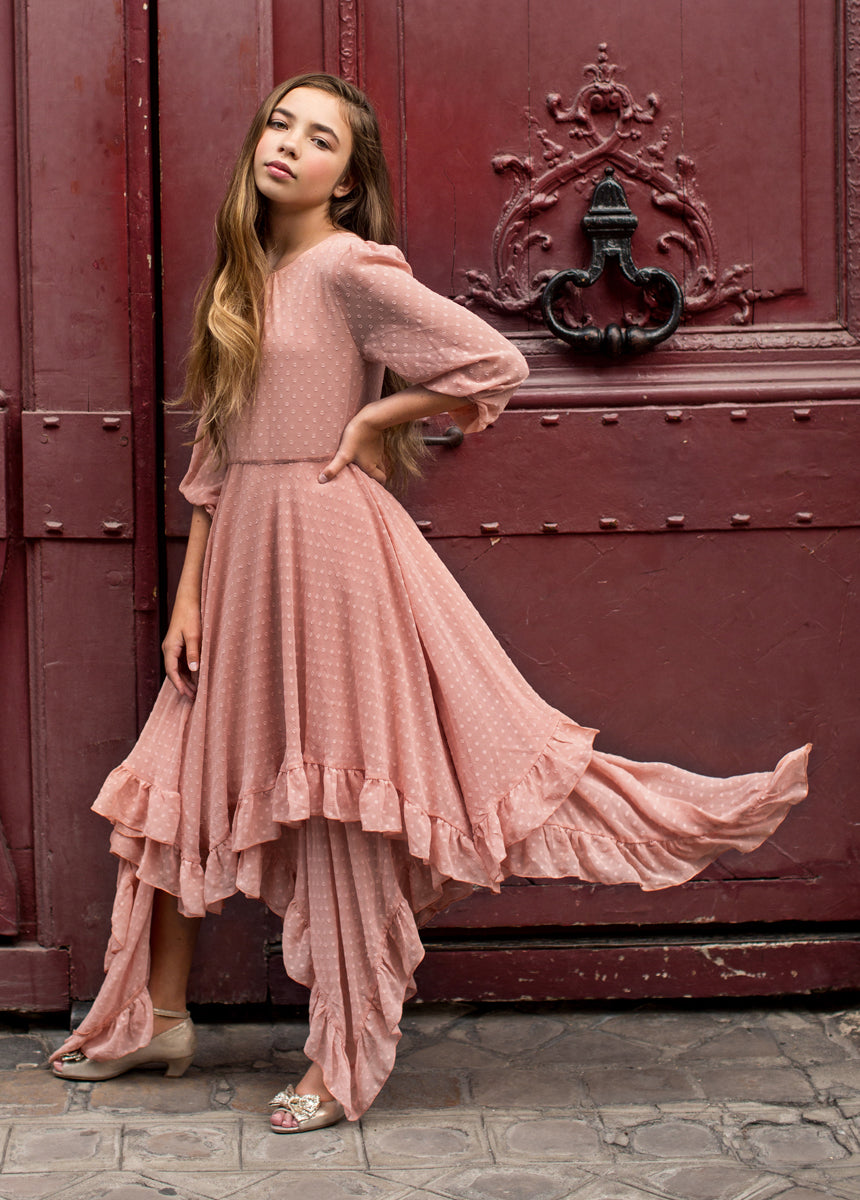 Raelynne Women's Mauve Flowy Maxi Dress for Summer, Beach, and Casual Outings | Elegant Boho Style