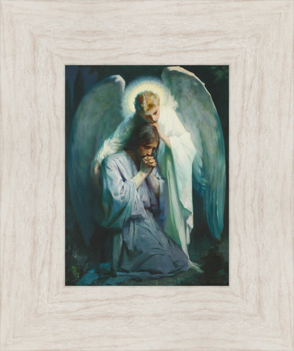 Agony in the Garden - Religious Art Print - Biblical Wall Decor for Home, Church & Office - Jesus Christ Prayer Scene - Christian Gift Idea