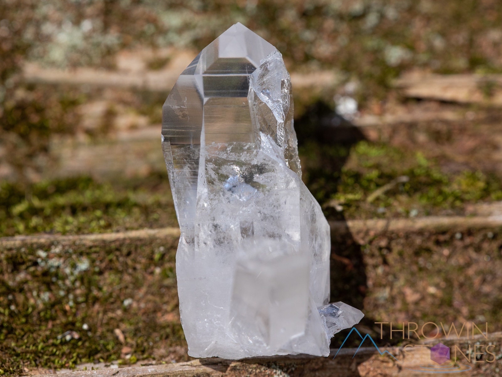 Natural Clear Quartz Crystal Cluster - Raw Healing Stone for Home Decor, Housewarming Gift, Meditation & Energy Healing (39966) | Perfect for Spiritual Healing, Feng Shui & Positive Vibes