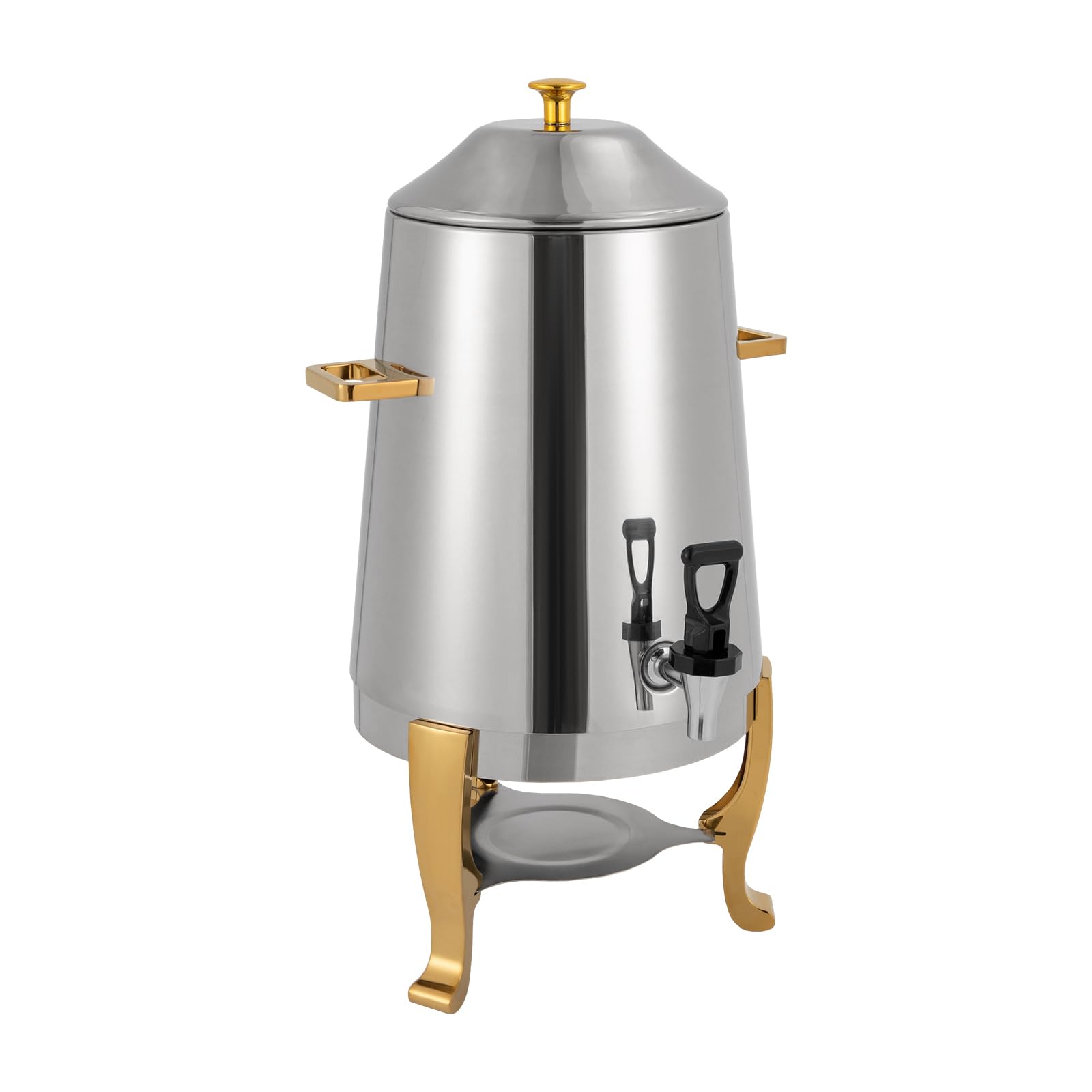 YIYIBYUS 3.5 Gallon Stainless Steel Hot Beverage Dispenser - Commercial Coffee Tea Water Juice Urn for Parties, Events, Buffets & Catering - Perfect for Weddings, Office Meetings & Holiday Gatherings