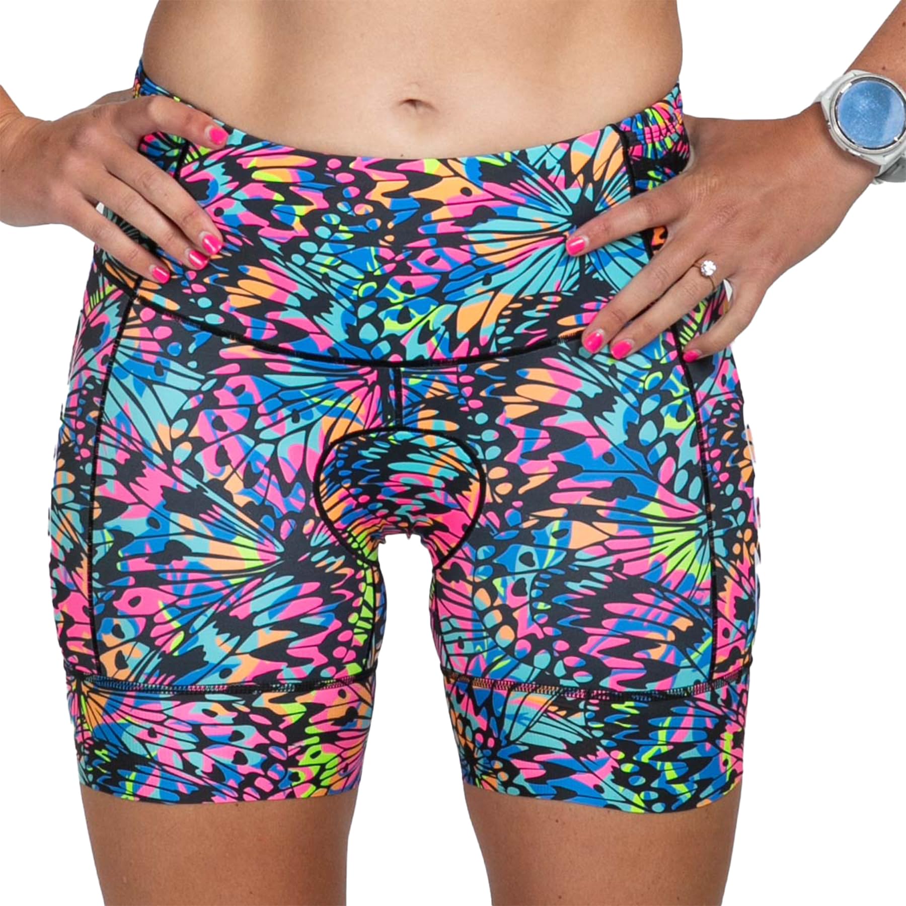 Zoot Women's LTD 6-Inch Triathlon Shorts - Quick Dry UPF 50+ Cycling Padded Shorts for Swim, Bike & Run | Perfect for Triathlons, Endurance Training & Outdoor Sports