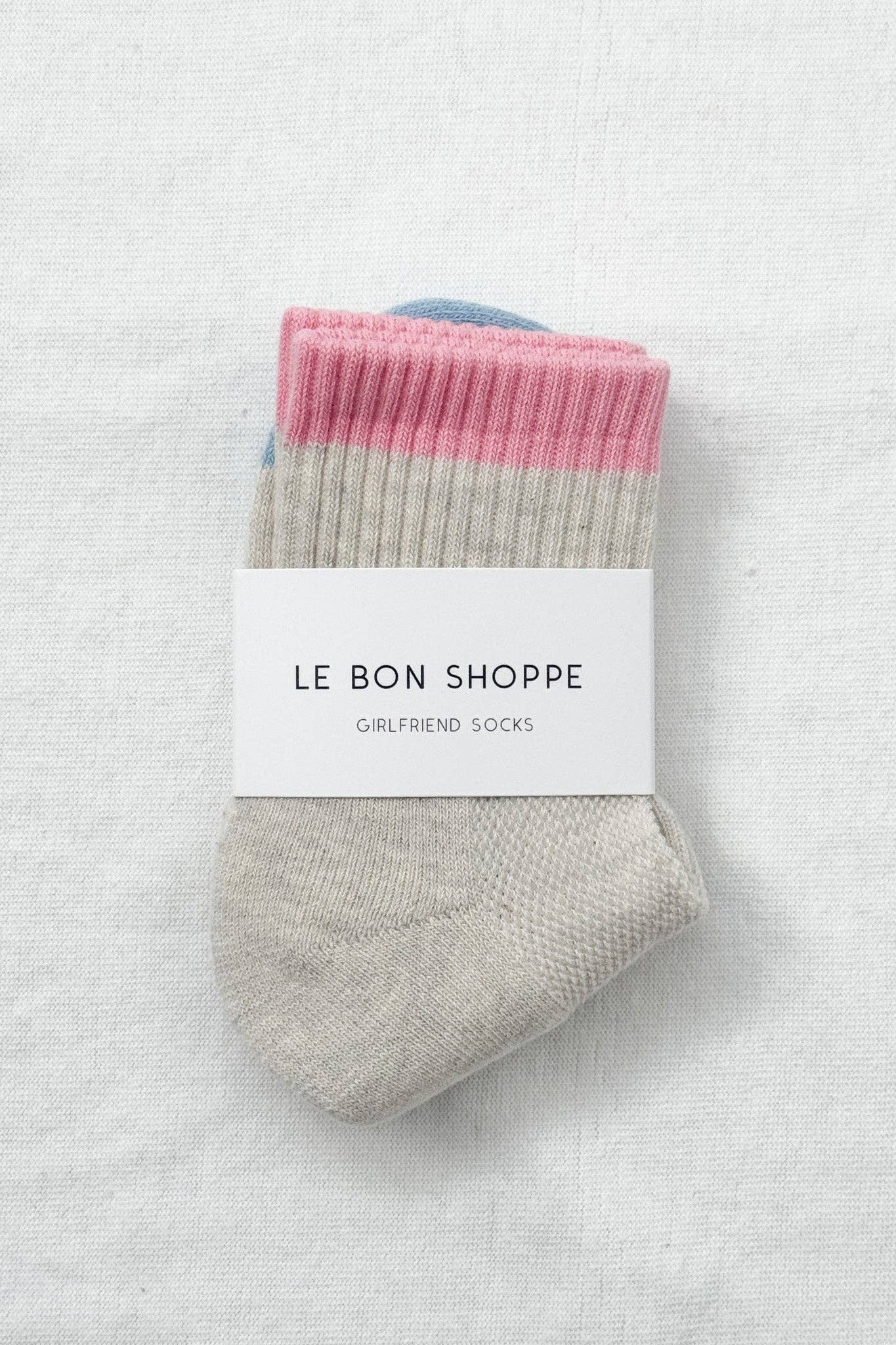 Girlfriend Socks for Women - Color Block Black Coffee Crew Socks | Perfect Gift for Her, Valentine's Day, Anniversary & Everyday Wear