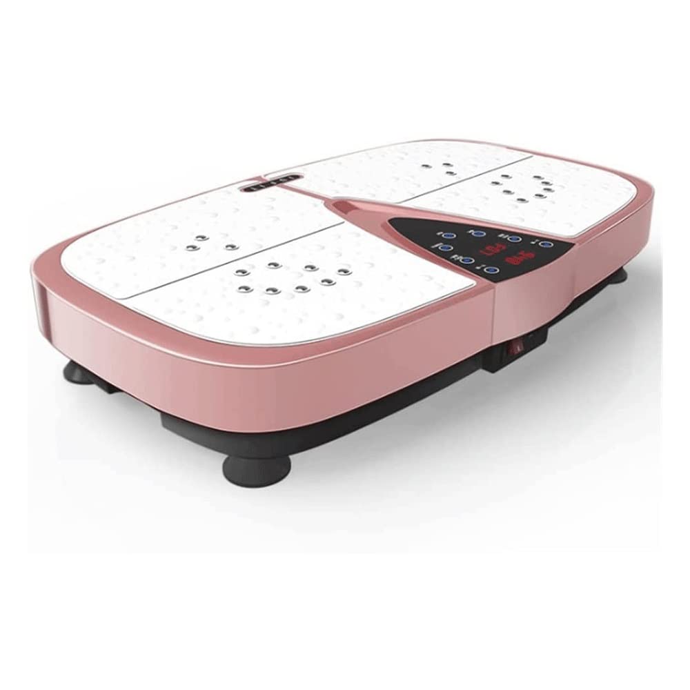 3D Vibration Plate Exercise Machine for Whole Body Workout - Silent Motor with 1-99 Speed Levels & Loop Bands - Home Fitness Equipment for Weight Loss & Toning - Perfect for Home Gym, Physical Therapy & Post-Workout Recovery