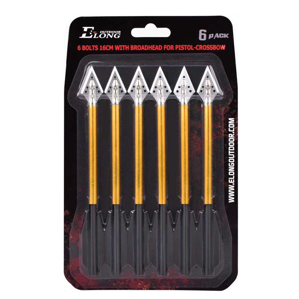 Steel Broadhead Crossbow Bolts 6.5