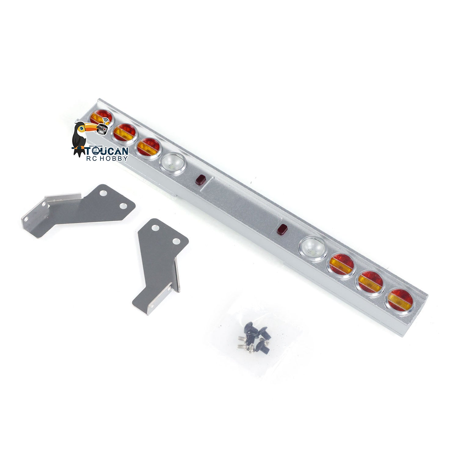 1/14 Scale Universal LED Light Kit for Tamiya 56323 RC Tractor & Construction Vehicles - Durable Spare Parts for Radio Controlled Trucks - Perfect for Nighttime Operation & Realistic Model Displays