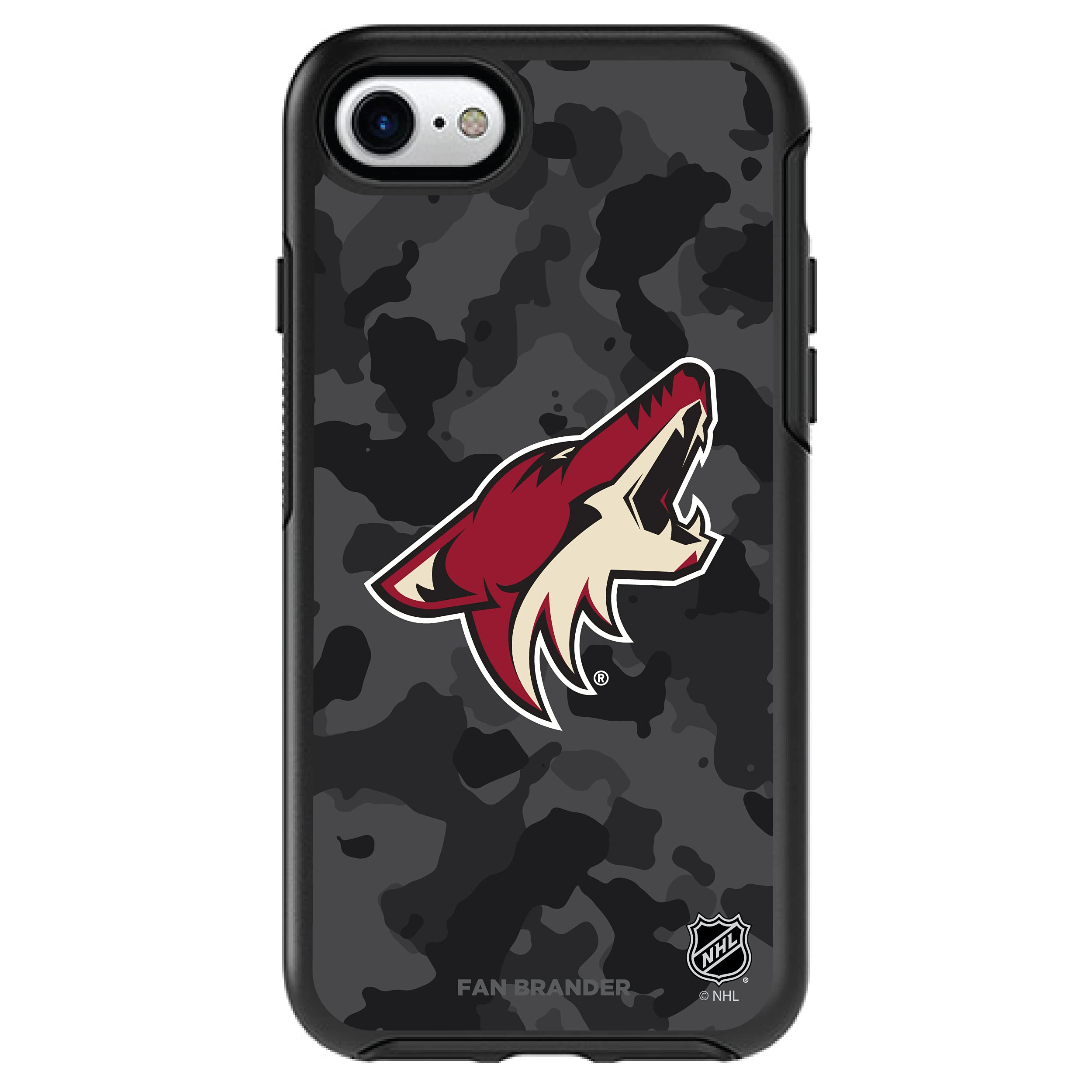 NHL OtterBox Symmetry iPhone Case - Urban Camo Design for Sports Fans