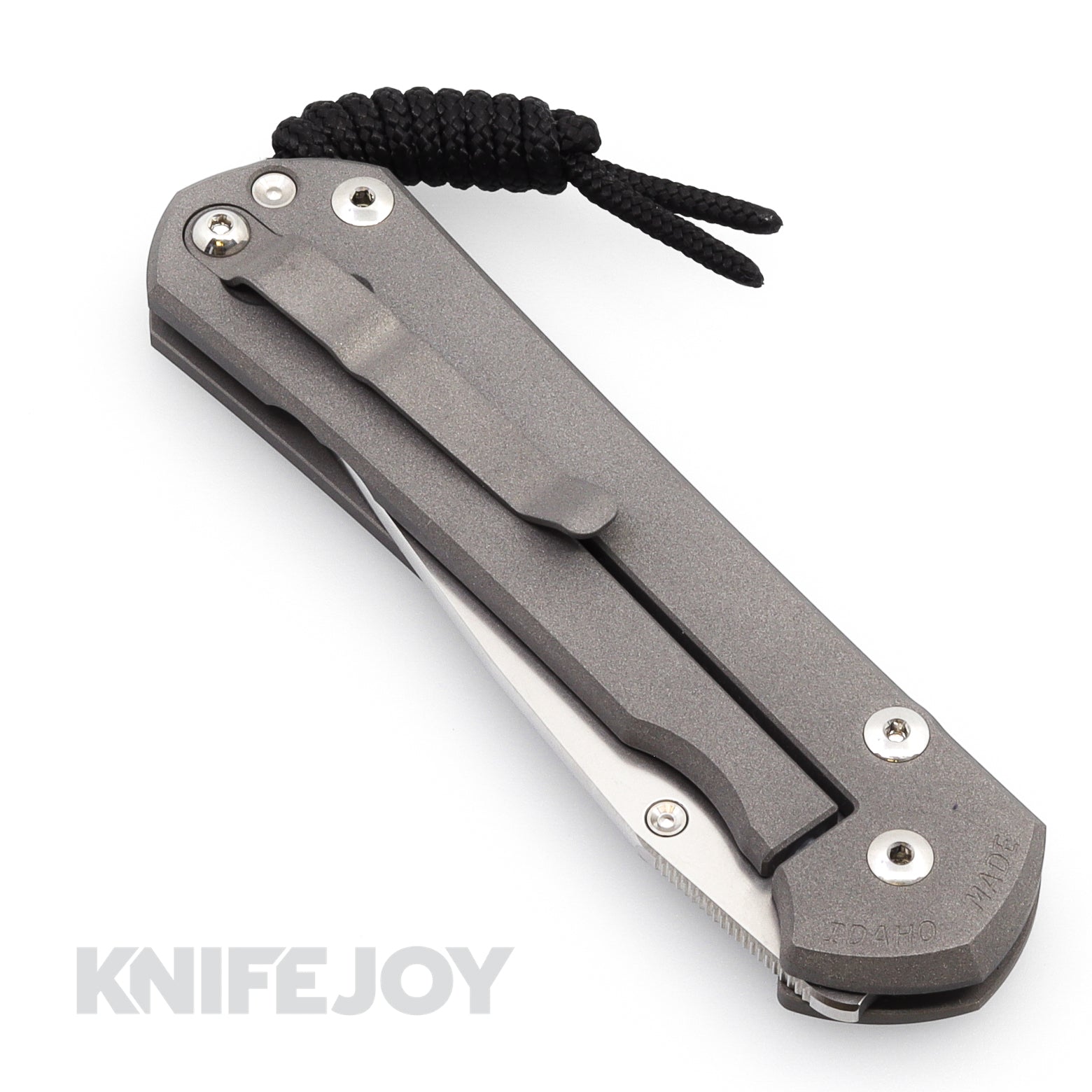 Chris Reeve Knives Large Sebenza 31 Drop Point Magnacut Blade - Unique Graphic Titanium Handles - Premium EDC Folding Knife for Outdoor, Camping & Survival