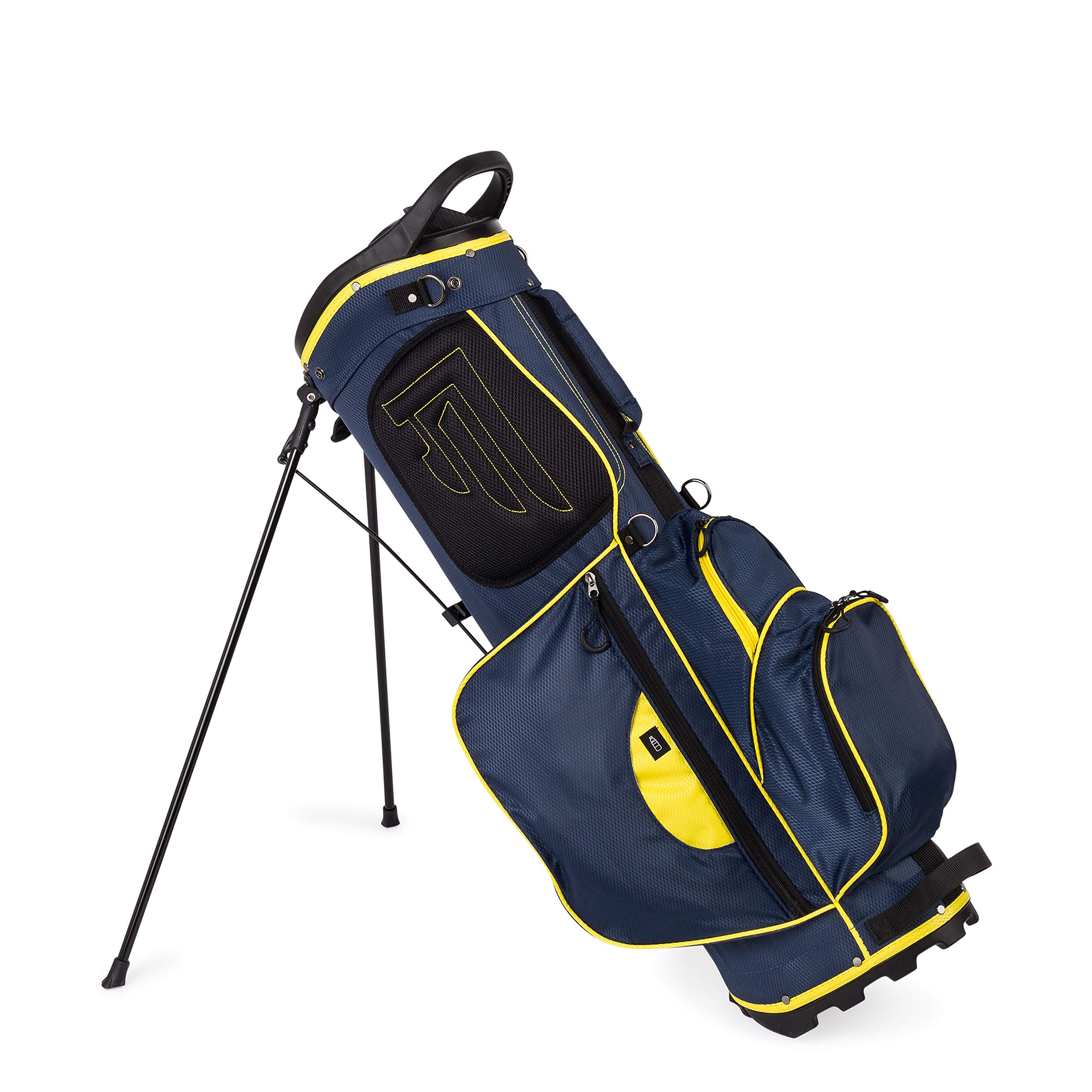 Founders Club Golf Stand Bag - Lightweight 14-Way Divider Top with Shaft Lock - Perfect for Walking & Carrying Clubs on the Course