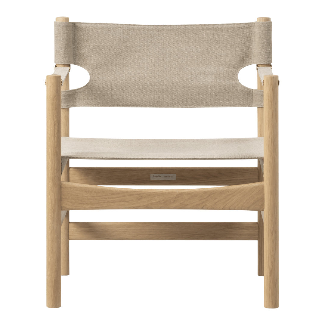 Borge Mogensen Canvas 21 Chair - Mid-Century Modern Dining Chair by Fredericia Furniture - Perfect for Dining Rooms, Kitchens & Home Offices