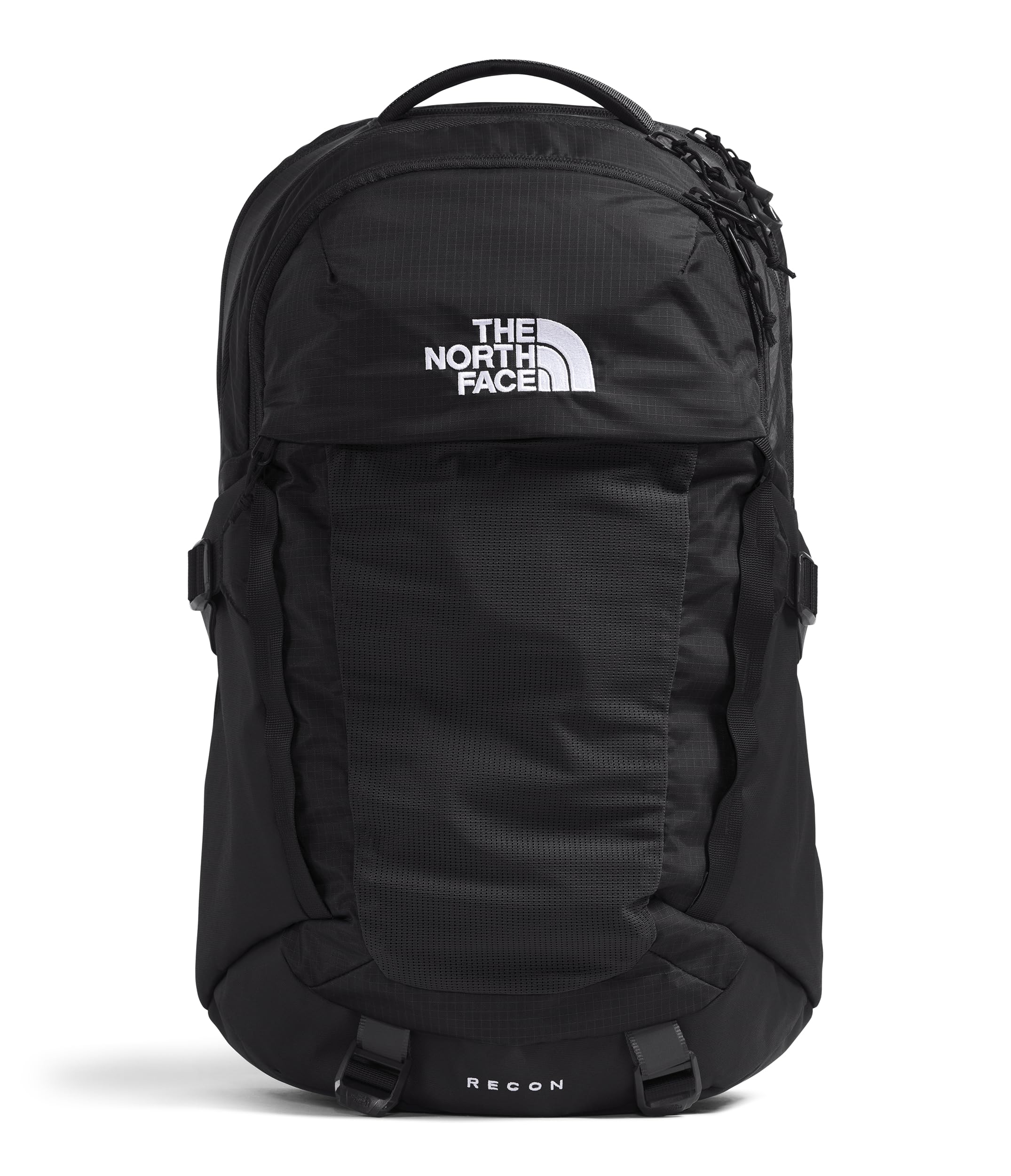 THE NORTH FACE Recon Everyday Laptop Backpack - PFAS Free, Water-Resistant, TNF Black/TNF Black-NPF, One Size - Perfect for Work, School & Travel