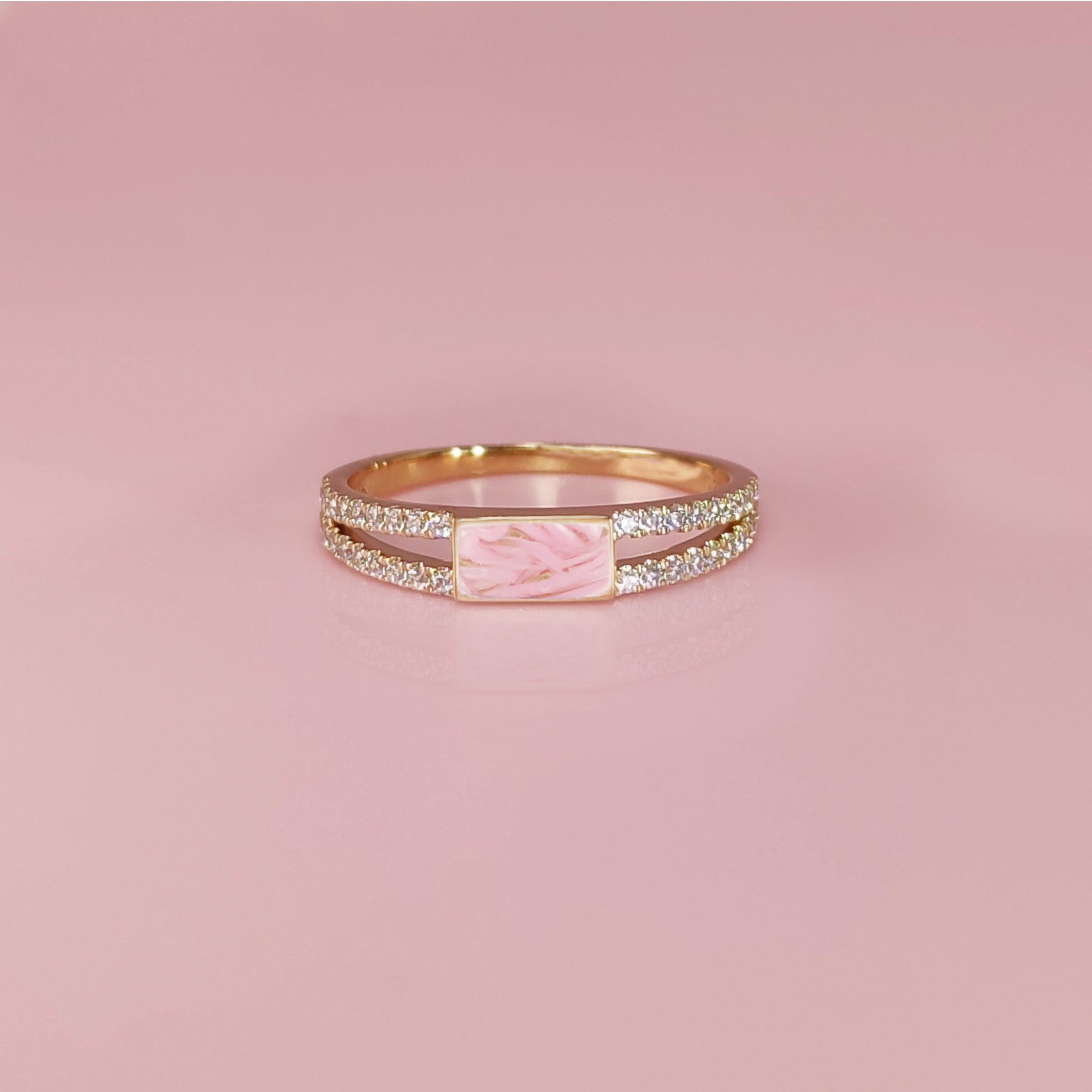 Pregnancy Test Cap Ring - Sacred Bond Keepsake for Positive Results | Perfect for Baby Announcement & Memory Keepsake