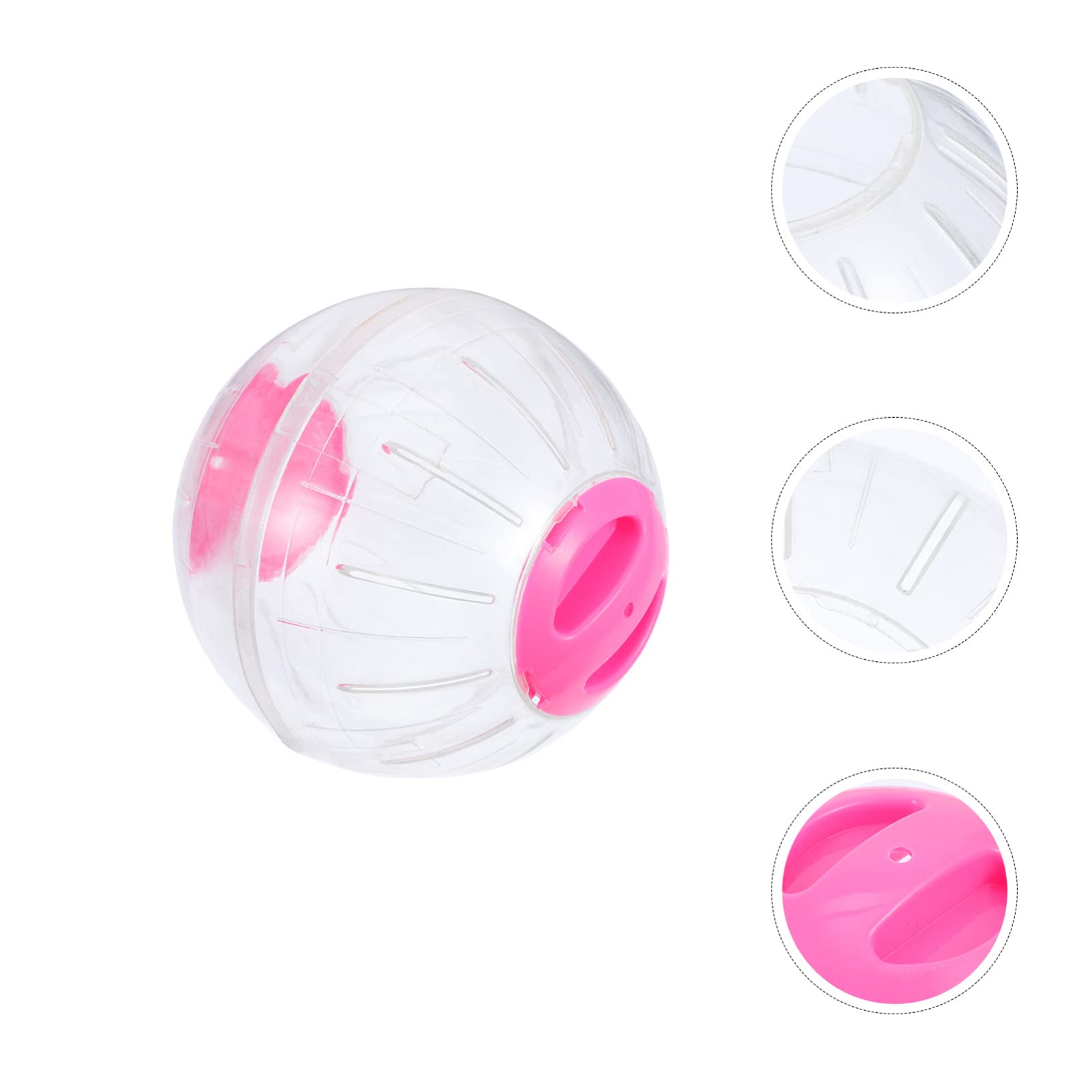Hamster Exercise Ball - Durable Hamster Running Wheel Toy for Small Pets Like Chinchillas & Gerbils - Fun Activity Ball for Hamster Exercise & Play - Perfect for Indoor Pet Playtime & Cage Enrichment