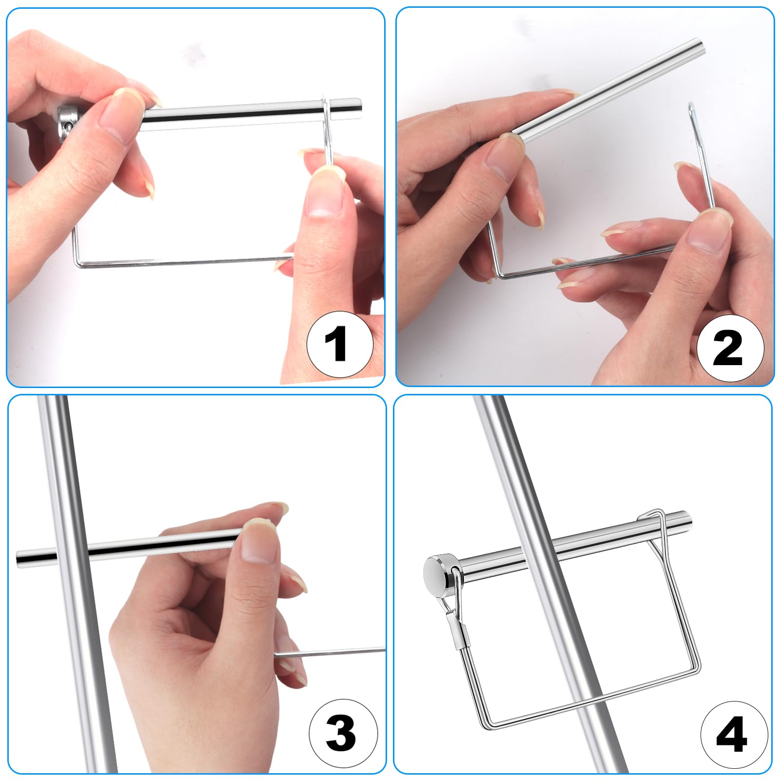 6 Pcs Heavy-Duty Trailer Coupler Pins 5/16