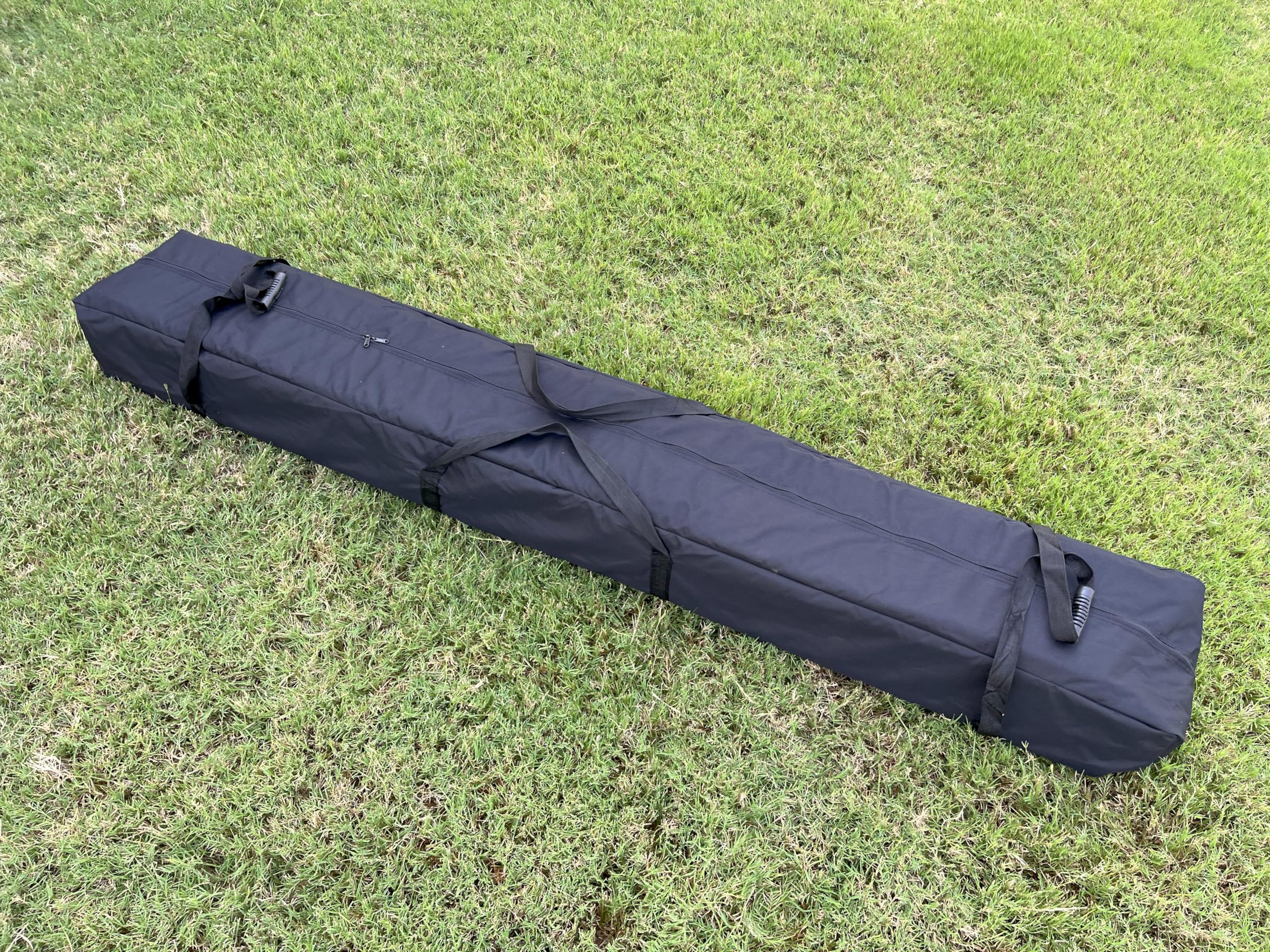 DELTA 10'x30' White Diamond Mat PE Wedding Party Tent - Outdoor Event Canopy with Galvanized Steel Frame & Carry Bags - Perfect for Backyard Weddings, Garden Parties, and Outdoor Gatherings