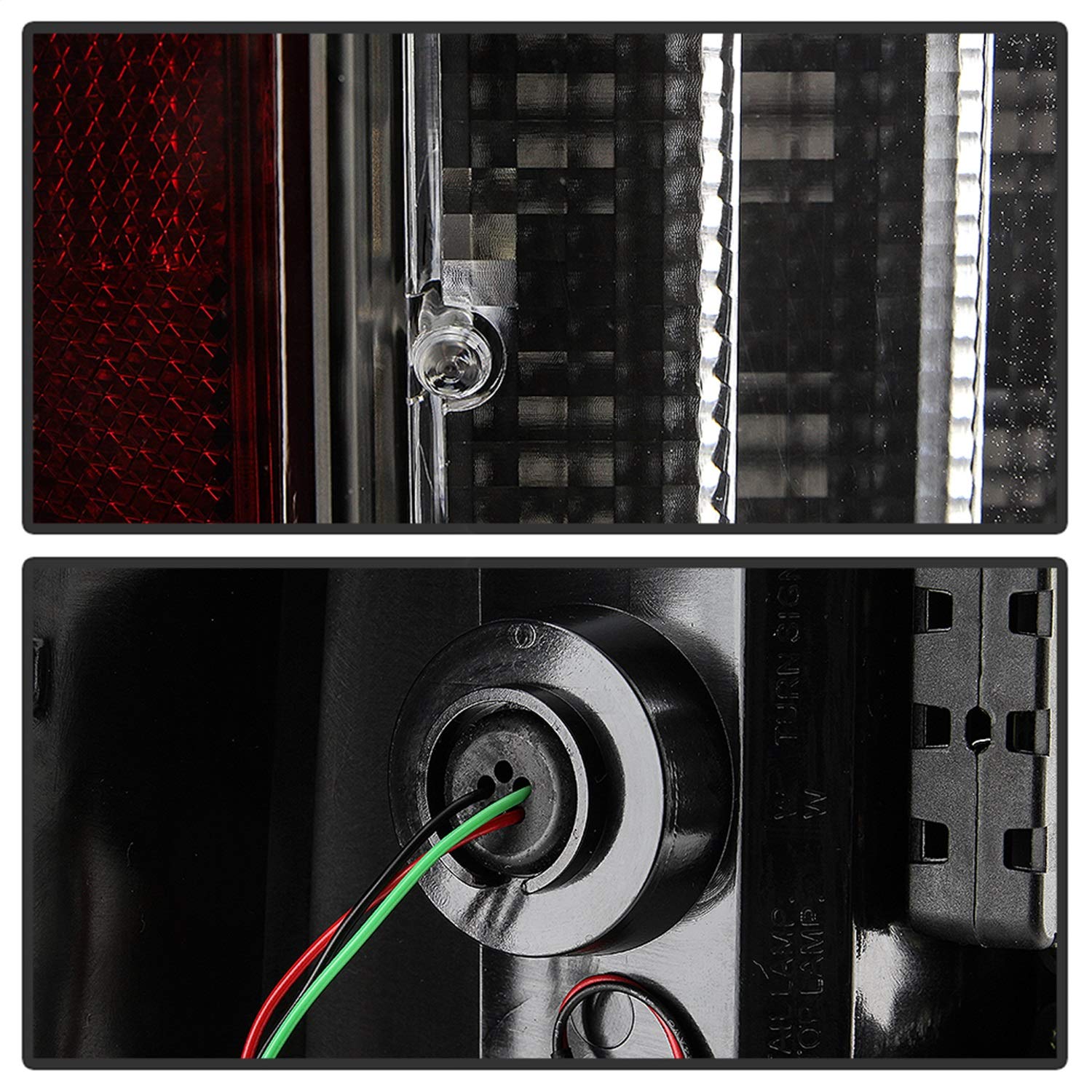 Spyder 5085955 LED Tail Lights for Ford F150 2018-2019 - Black Light Bar (Excludes Rear Blind Spot Sensor Models) - Perfect for Off-Roading & Night Driving