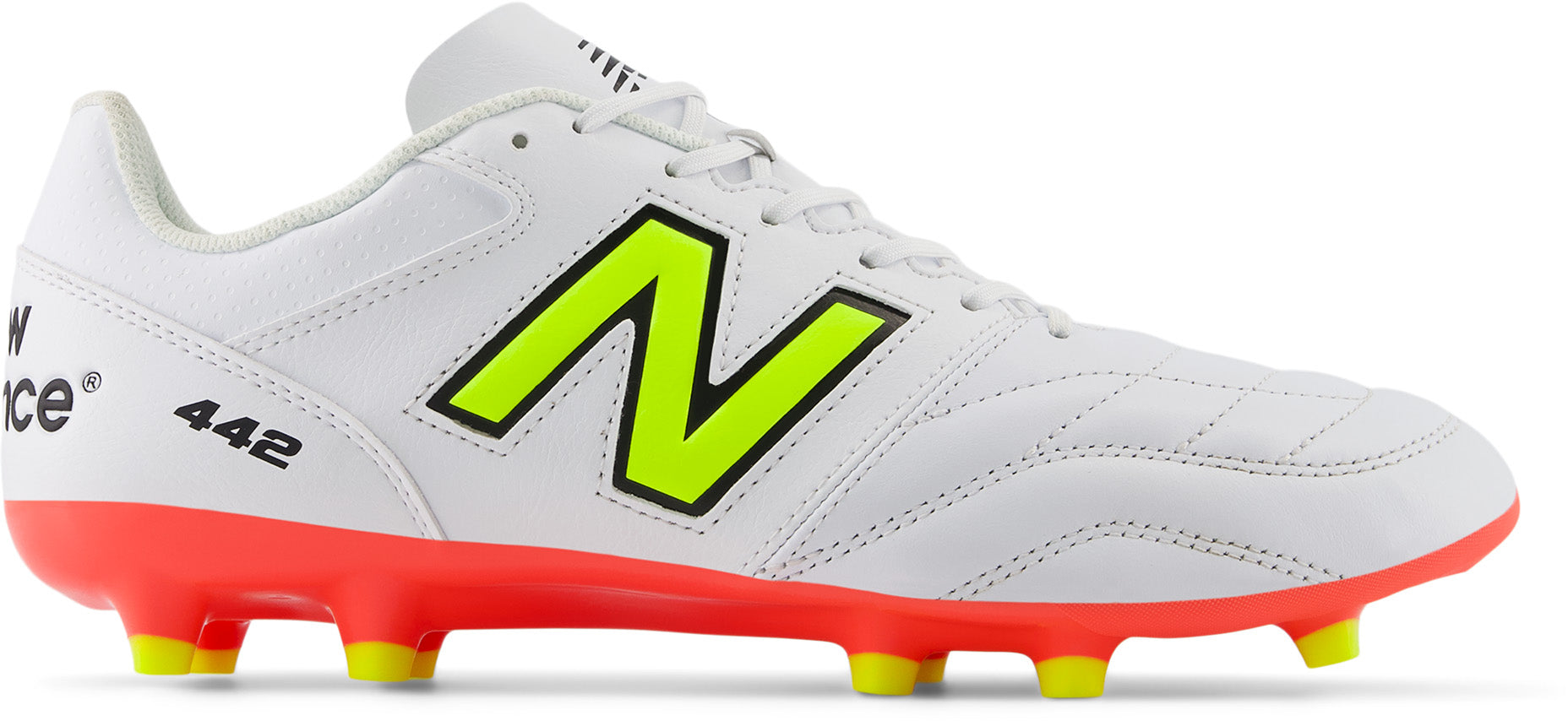 442 Team V2 Firm Ground Men's Soccer Cleats - Wide Fit (Width D) for Competitive Matches & Training Sessions