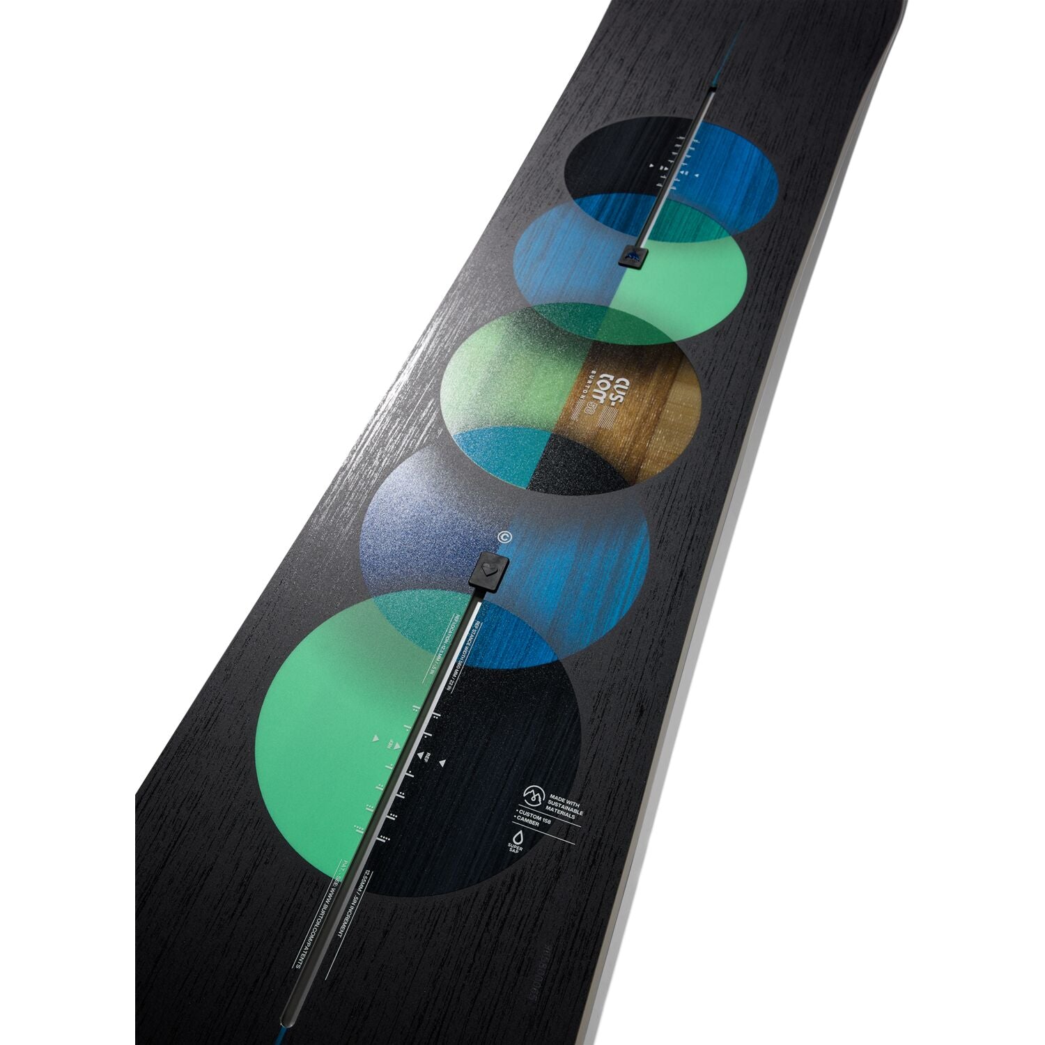 Burton Custom Snowboard 2025 - All-Mountain Freestyle Snowboard for Men & Women | Perfect for Powder, Park & Pipe Riding | Durable Construction for Advanced Riders
