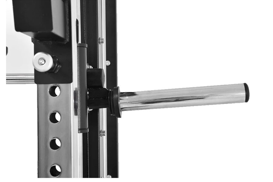 Warrior 801 Pro Power Rack Cage with Smith Machine & Functional Trainer Cable Pulley System - Heavy Duty Home Gym Equipment for Strength Training & Weightlifting - Perfect for Home Workouts & Garage Gym Setup