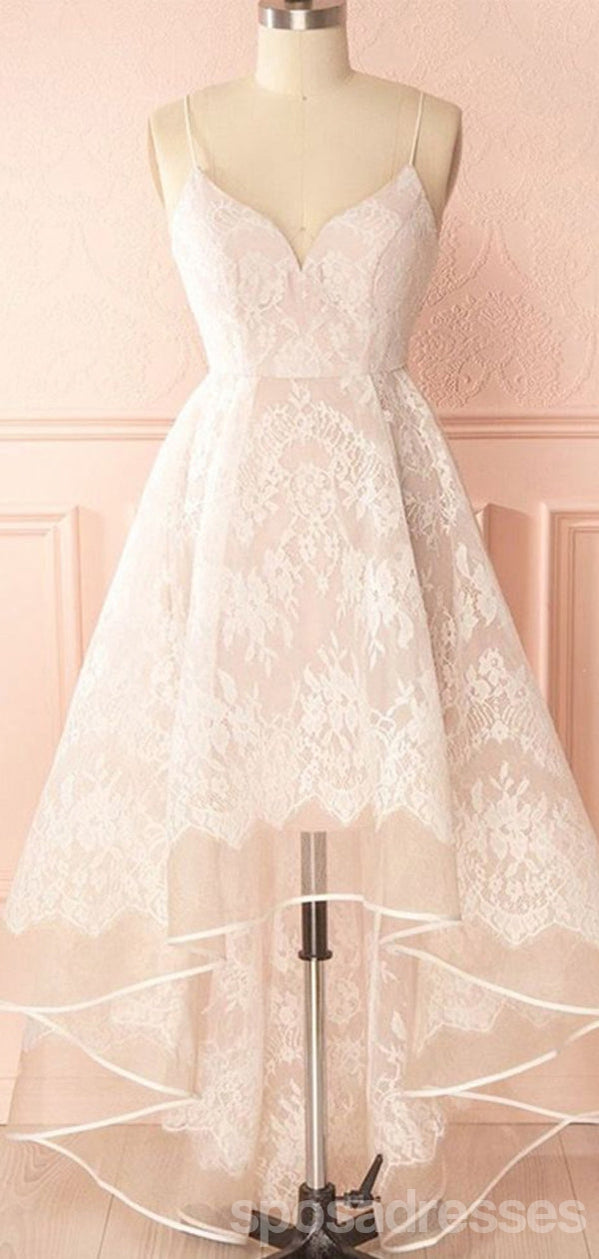 Elegant Pink Spaghetti Straps V-Neck Short Homecoming Dress | Affordable Short Prom Dress for Teens | CM920 | Perfect for Parties, Dances & Special Occasions