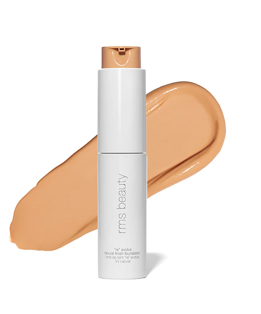 ReEvolve Natural Finish Foundation - Vegan, Cruelty-Free & Lightweight for Flawless Coverage | Perfect for Daily Wear & Special Occasions
