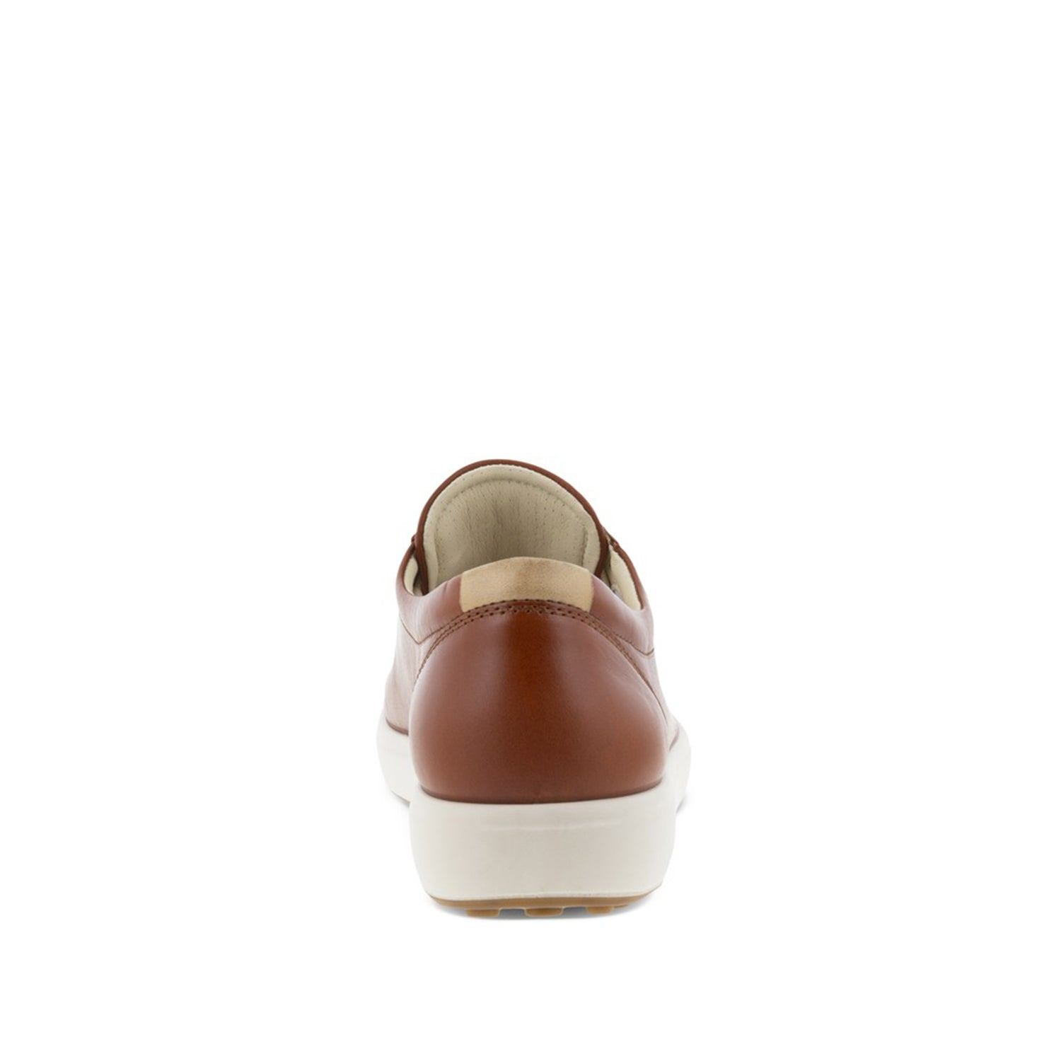 ECCO Women's Soft 7 Leather Loafers in Cognac - Comfortable Slip-On Shoes for Work, Travel & Casual Wear