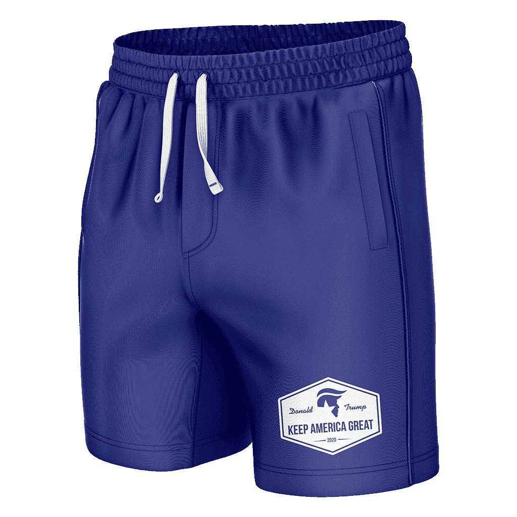 Keep America Great Blue Swim Trunks for Men - Quick Dry, Comfortable & Stylish Beach Shorts - Perfect for Swimming, Vacation & Summer Outdoor Activities