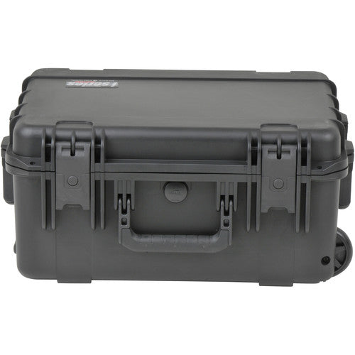 SKB 19x14.25x8 Inch Heavy Duty Rolling Case with Cubed Foam - Perfect for Music Equipment, DJ Gear & Audio Visual Transport